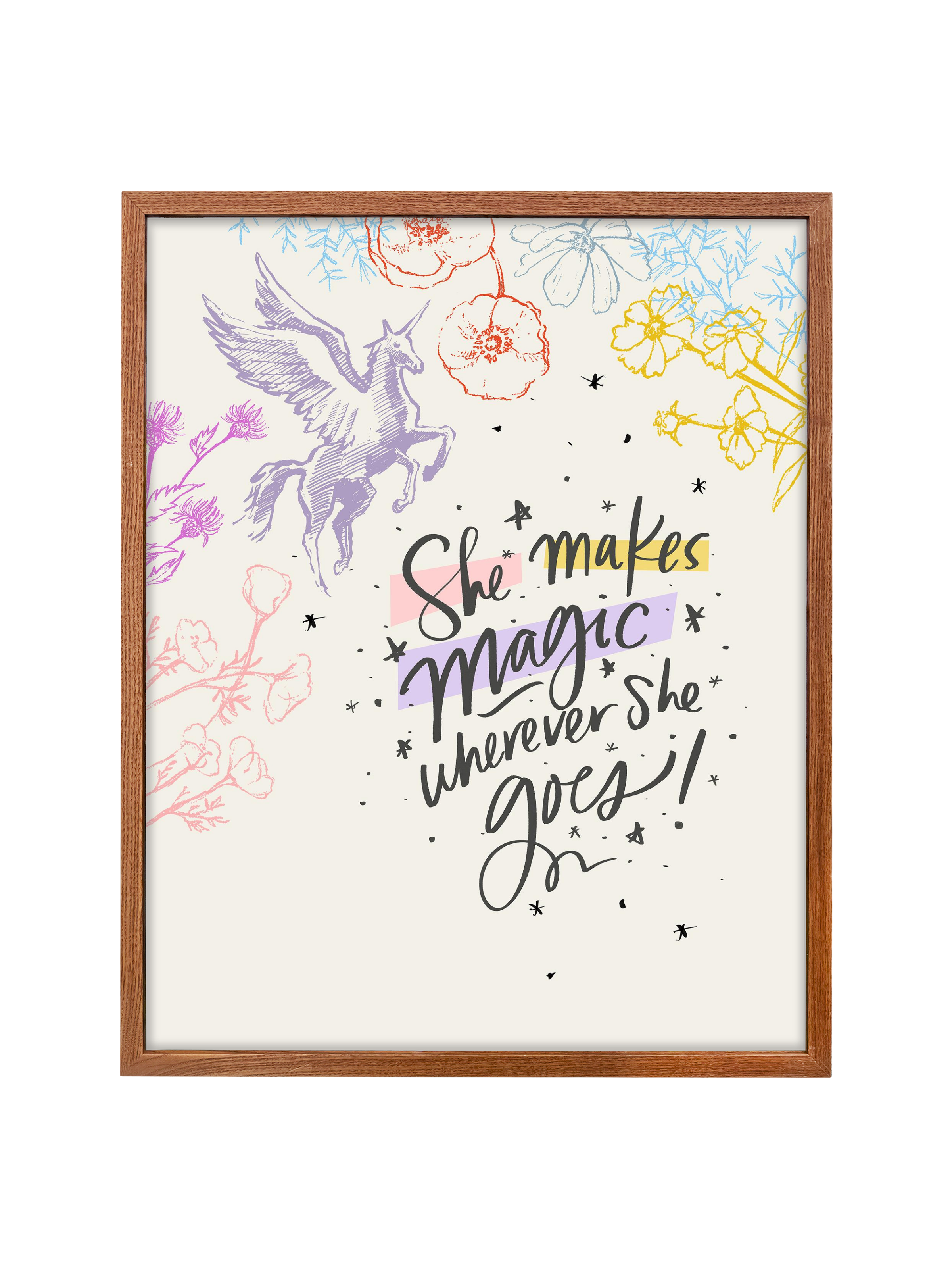 Periwinkle Pegasus | Fun | Canvas