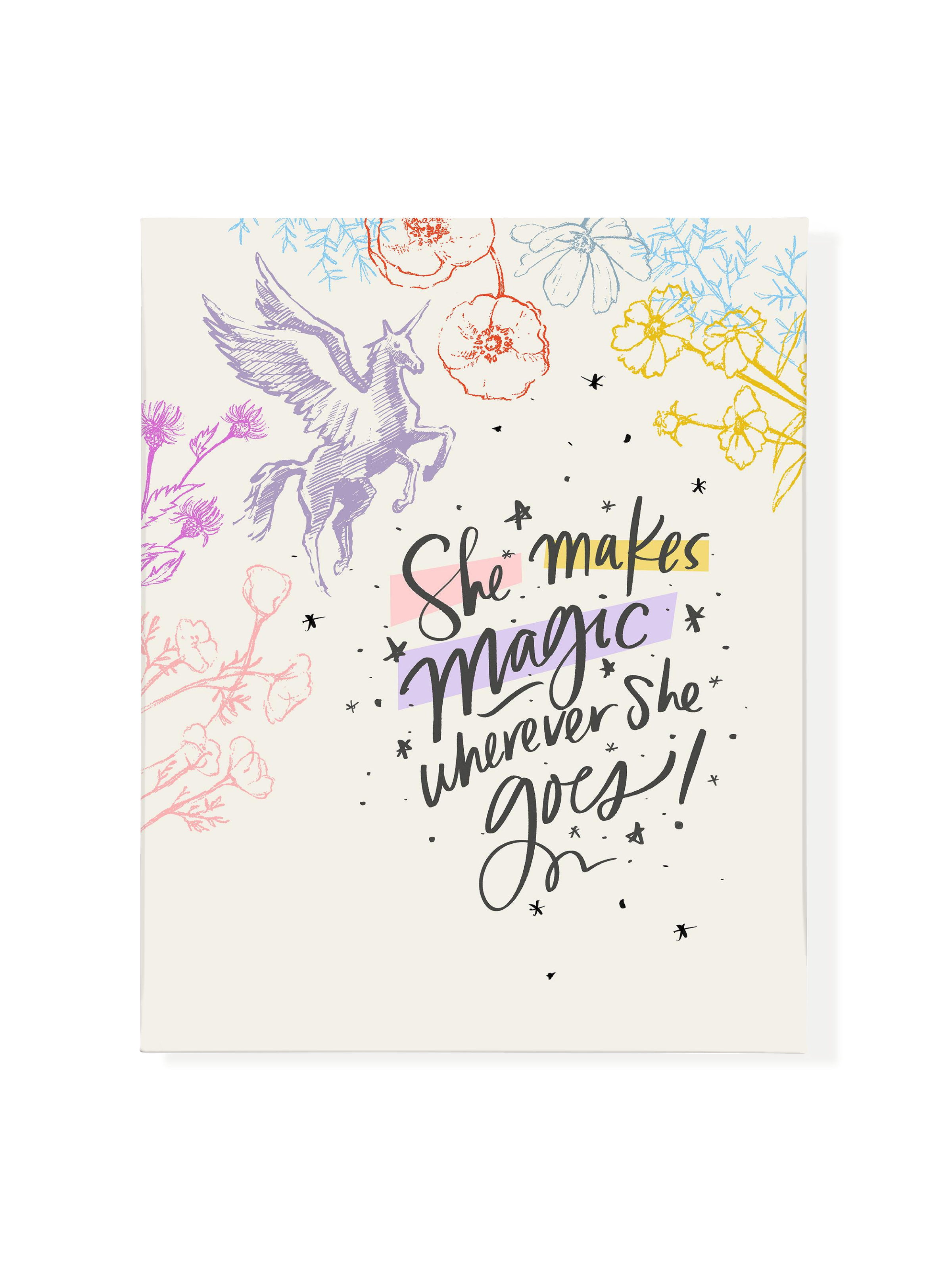 Periwinkle Pegasus | Fun | Canvas