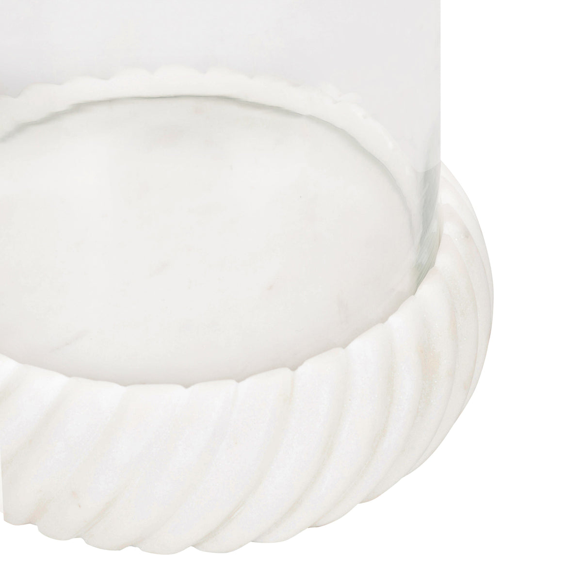 Trenza Marble Candle Holder