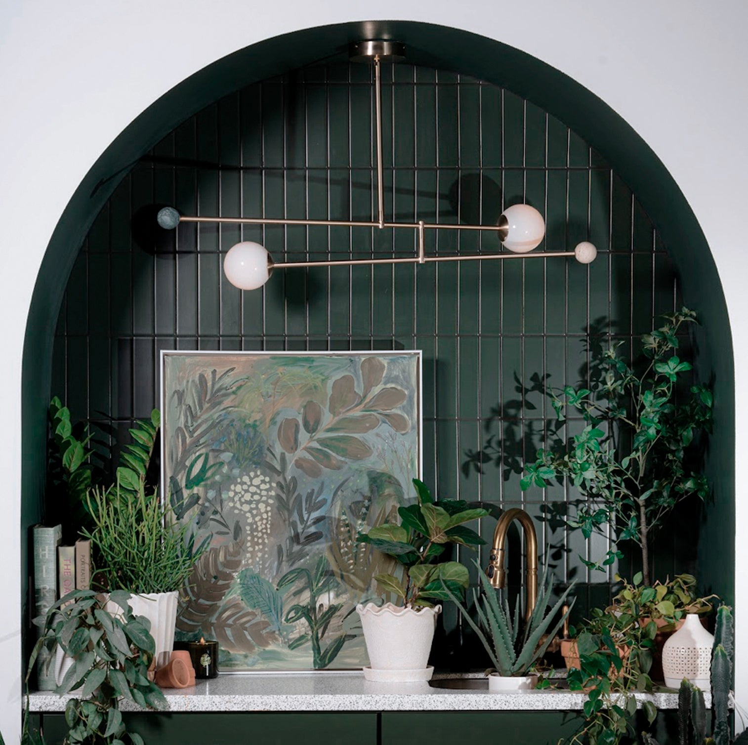 Plant Shop No. 2 Canvas Wall Art