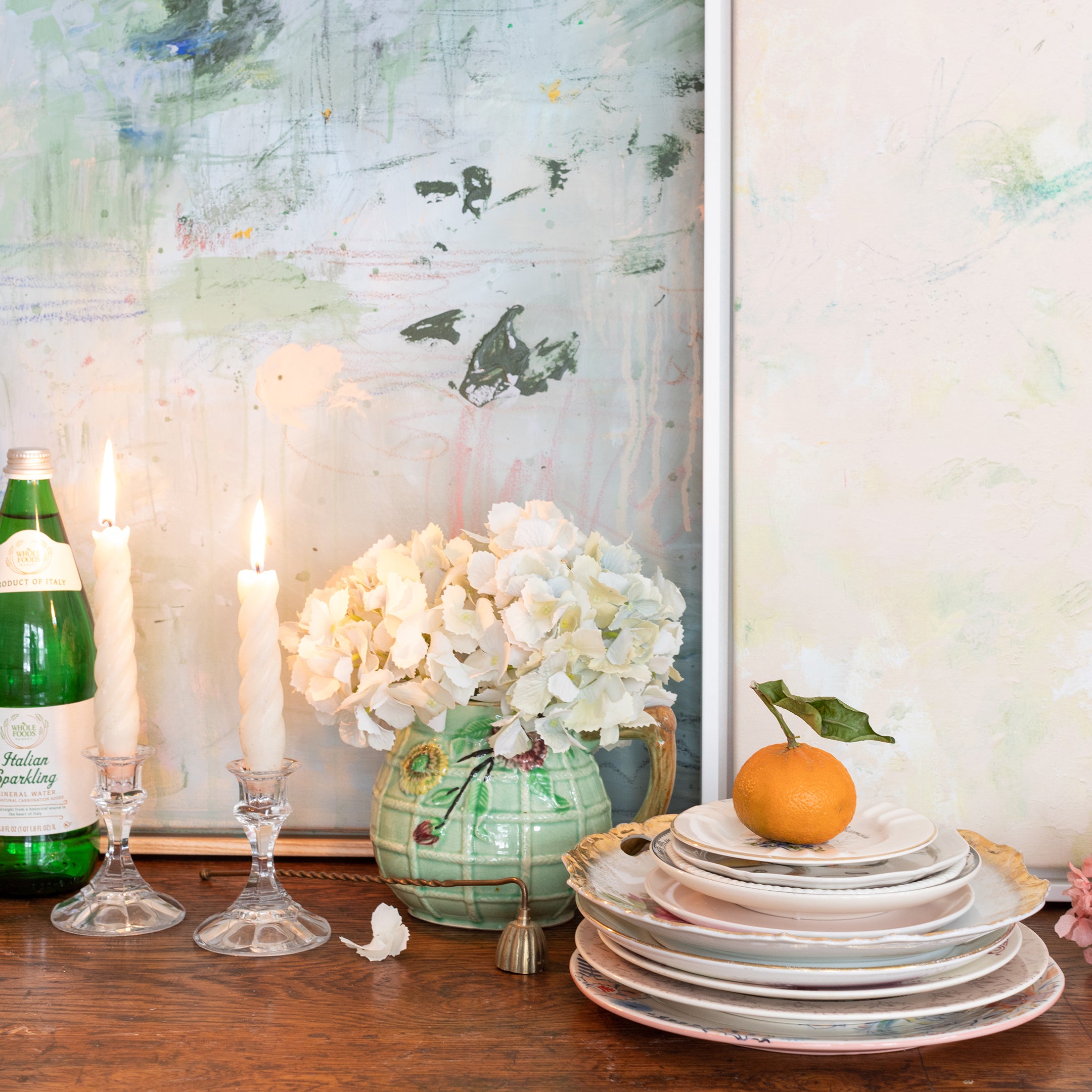 Petals Under Water | Canvas