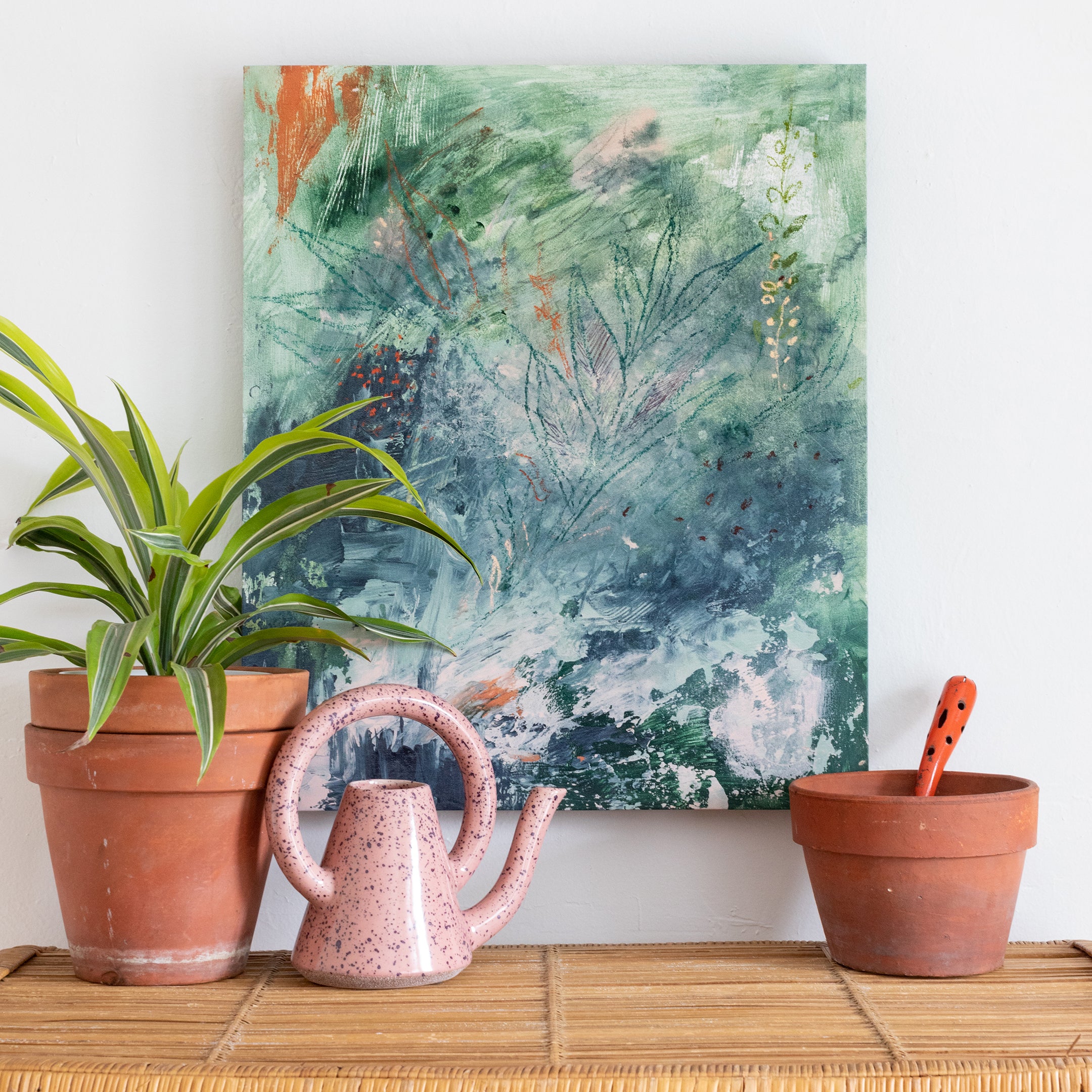 She's Wild Canvas Wall Art