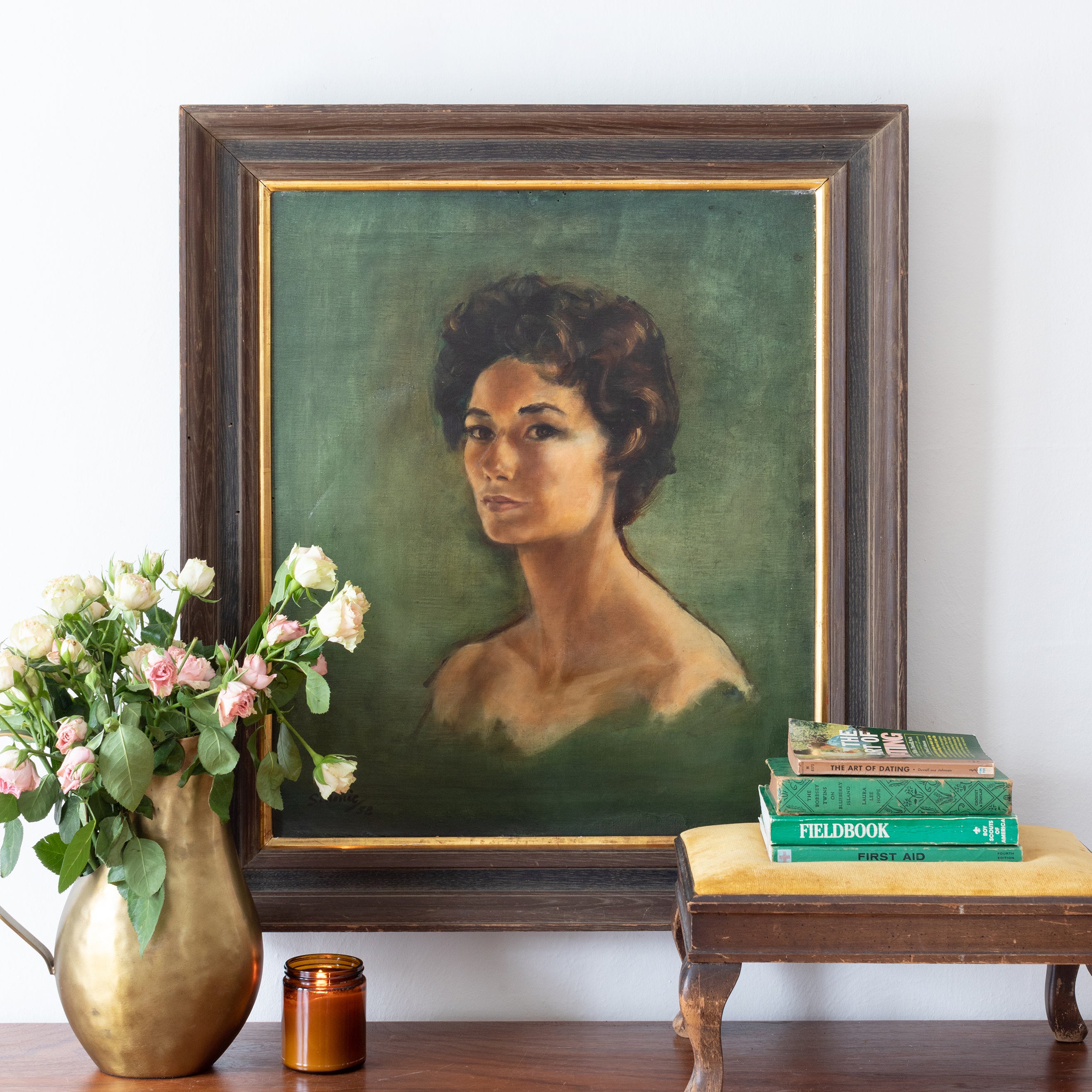 June Canvas Wall Art