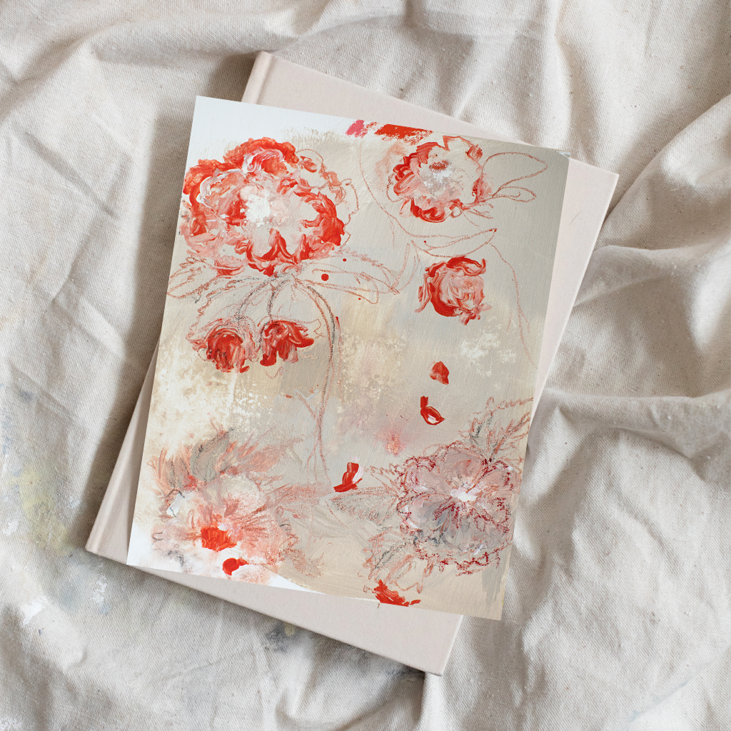 Poppies on Clay Canvas Wall Art . Rectangle