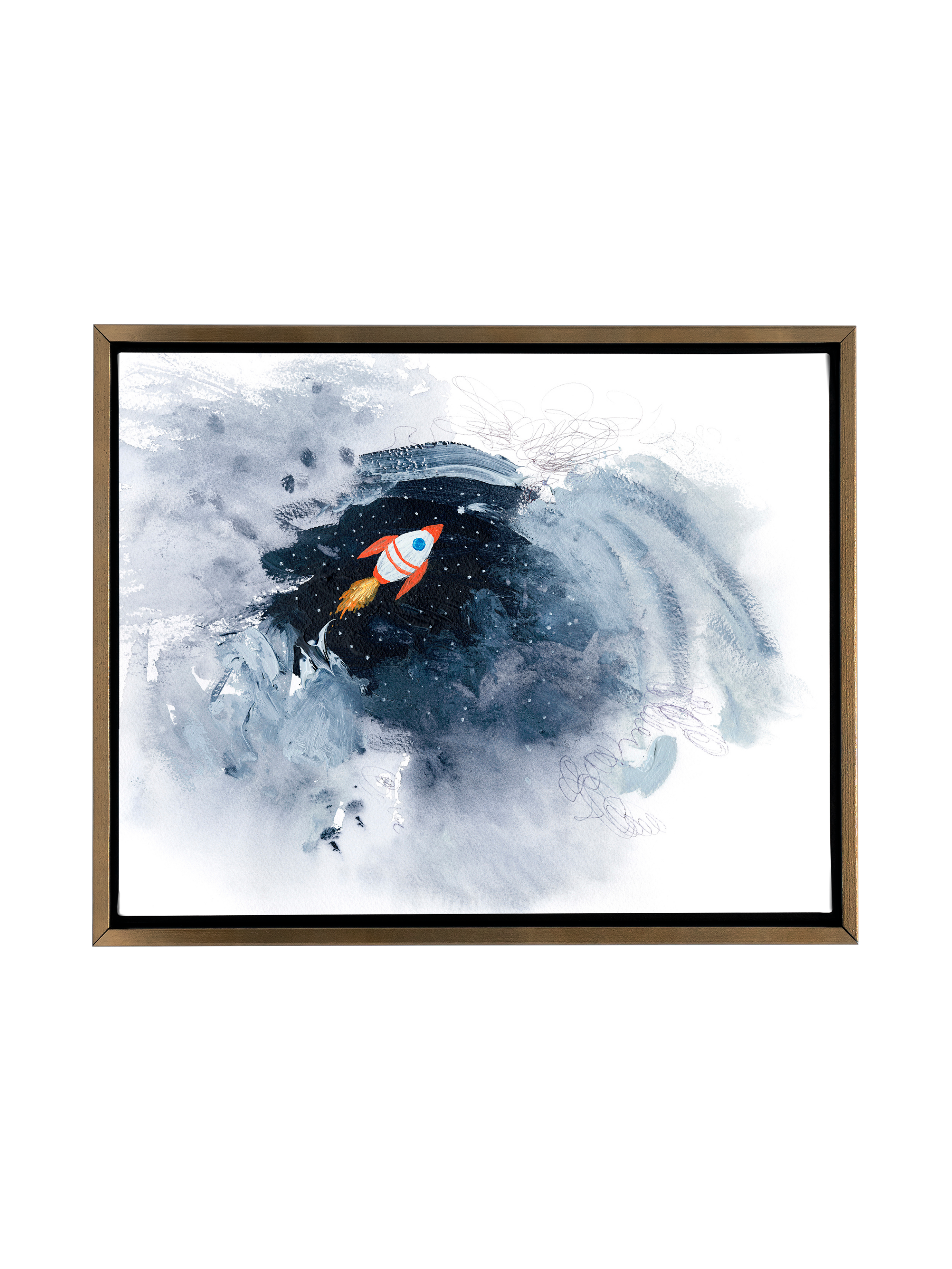 Rah Rah Rocket | Canvas