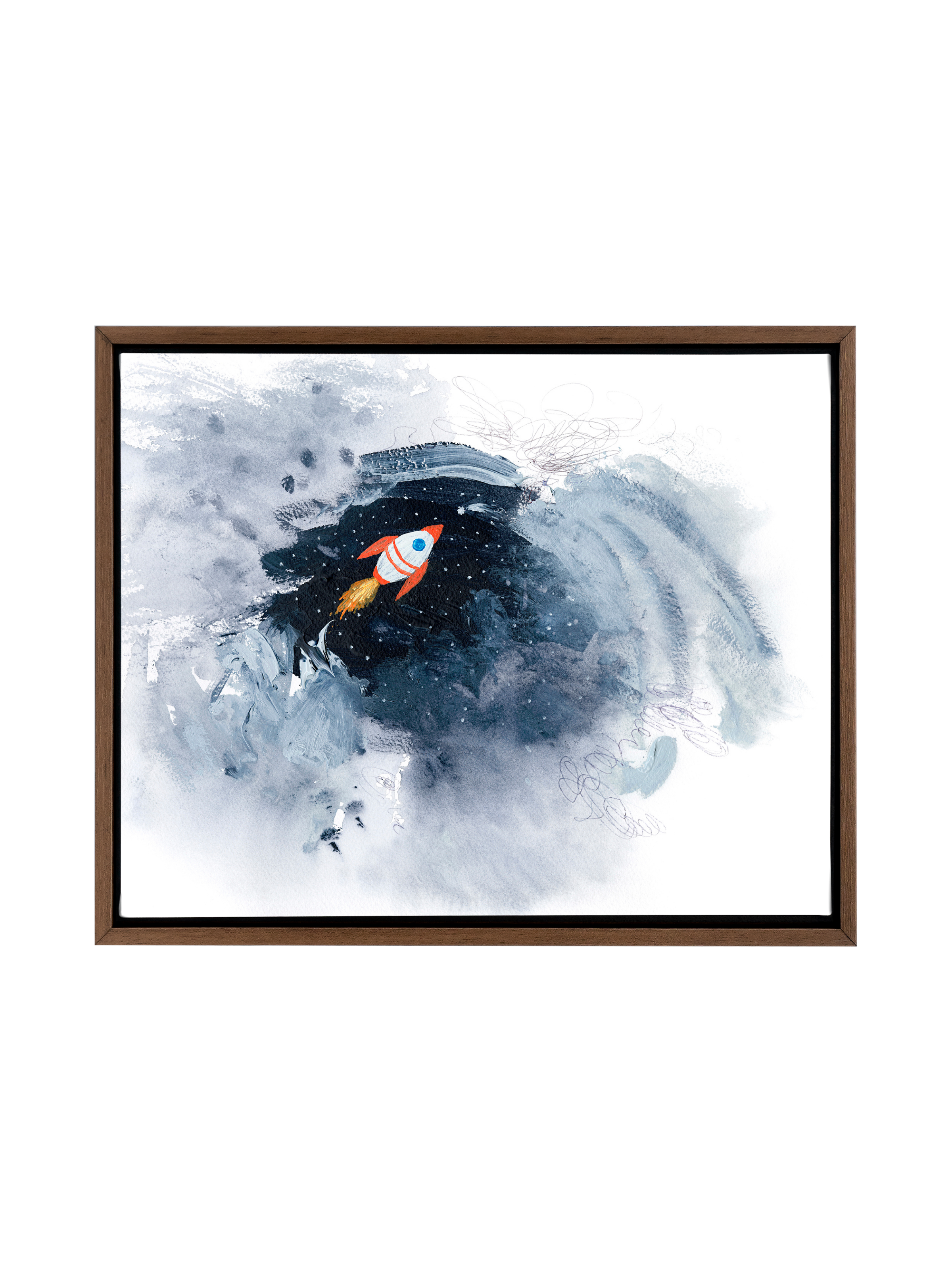 Rah Rah Rocket | Canvas