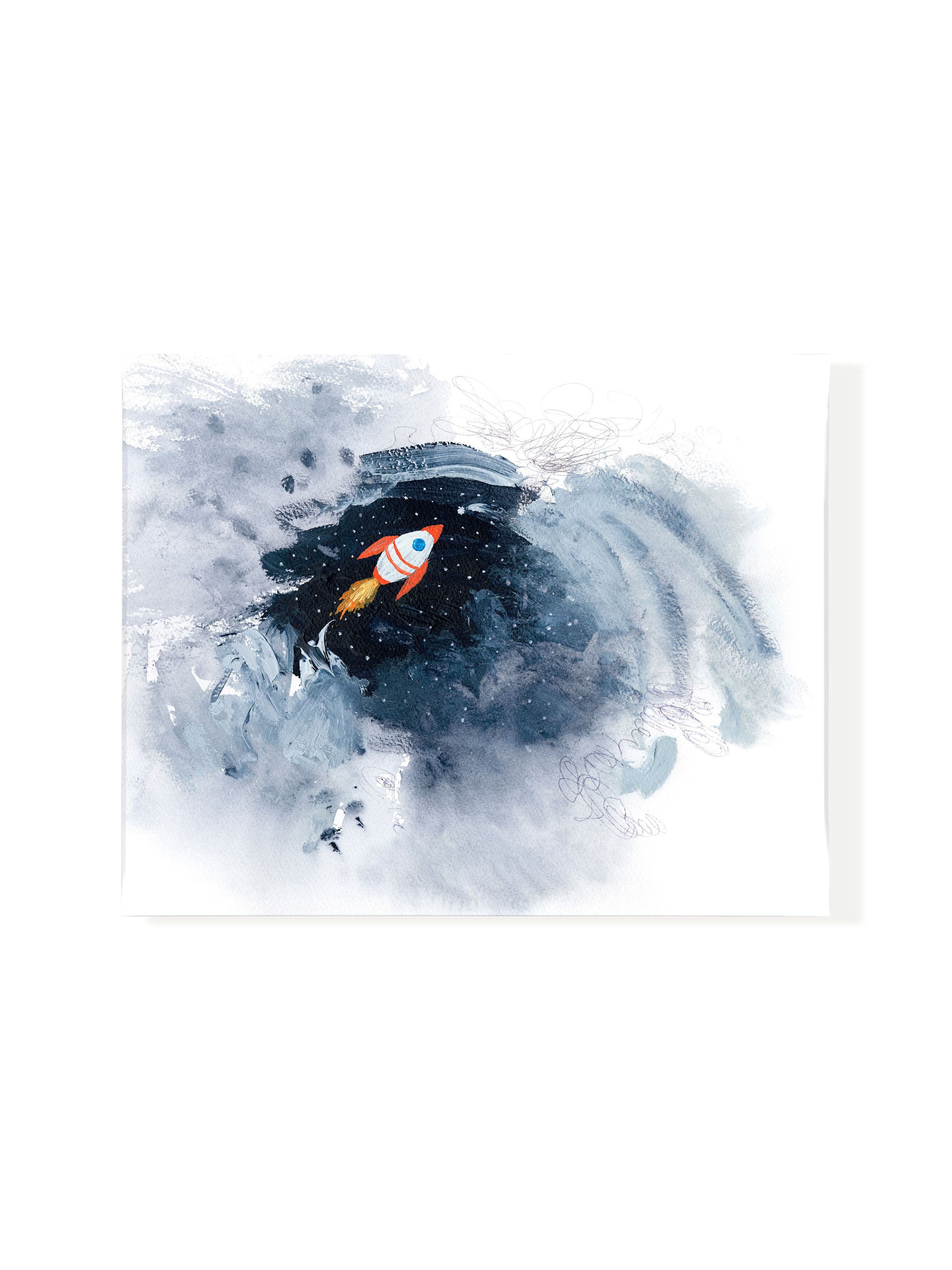 Rah Rah Rocket | Canvas