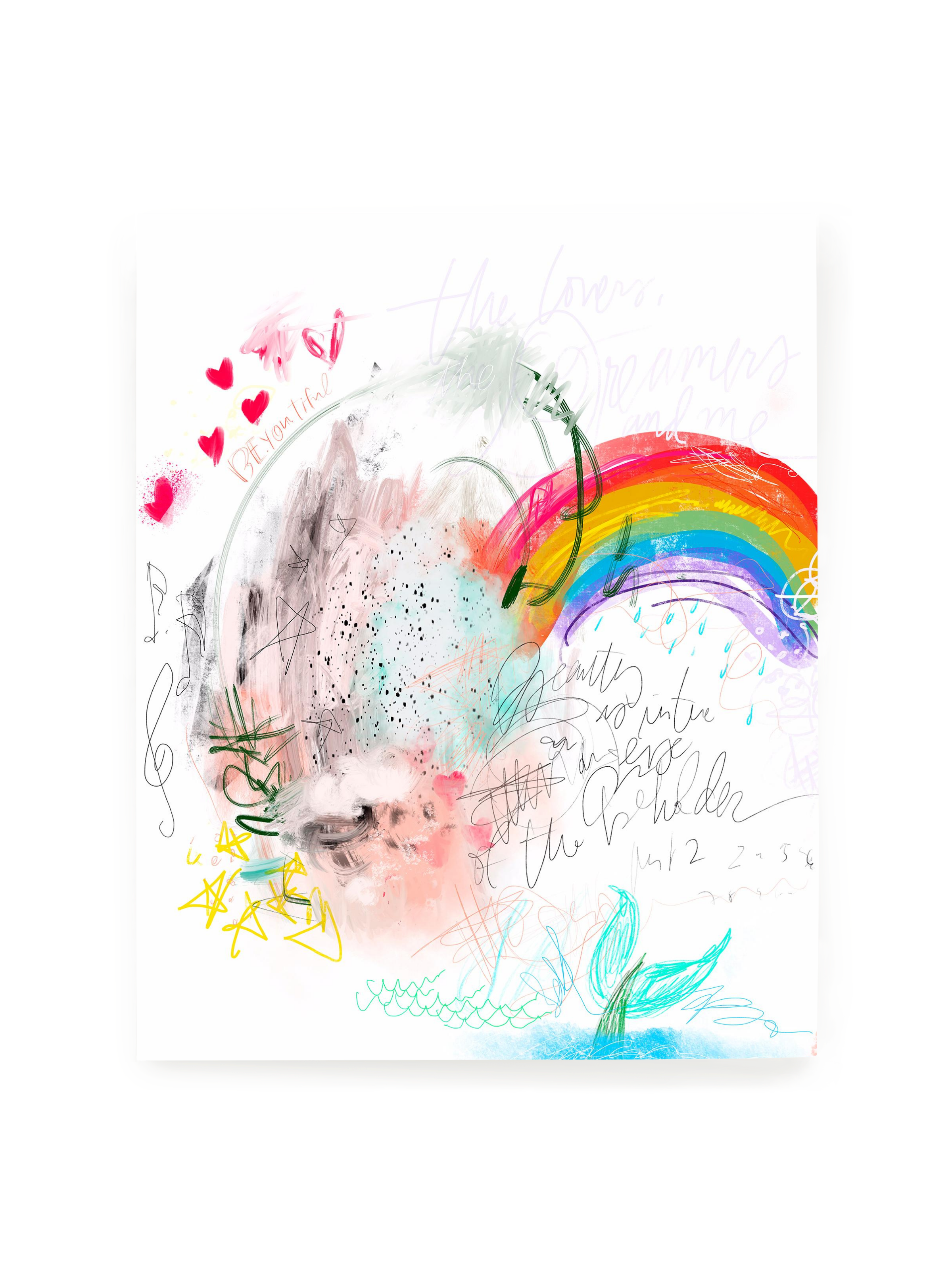 Rainbow Daydream | Art Print