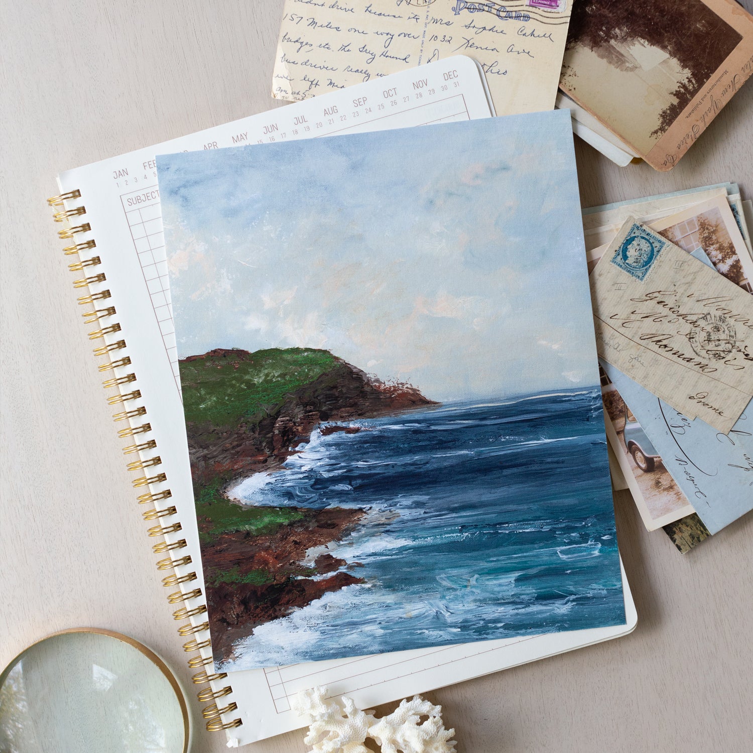 Rocky Coast Canvas Wall Art