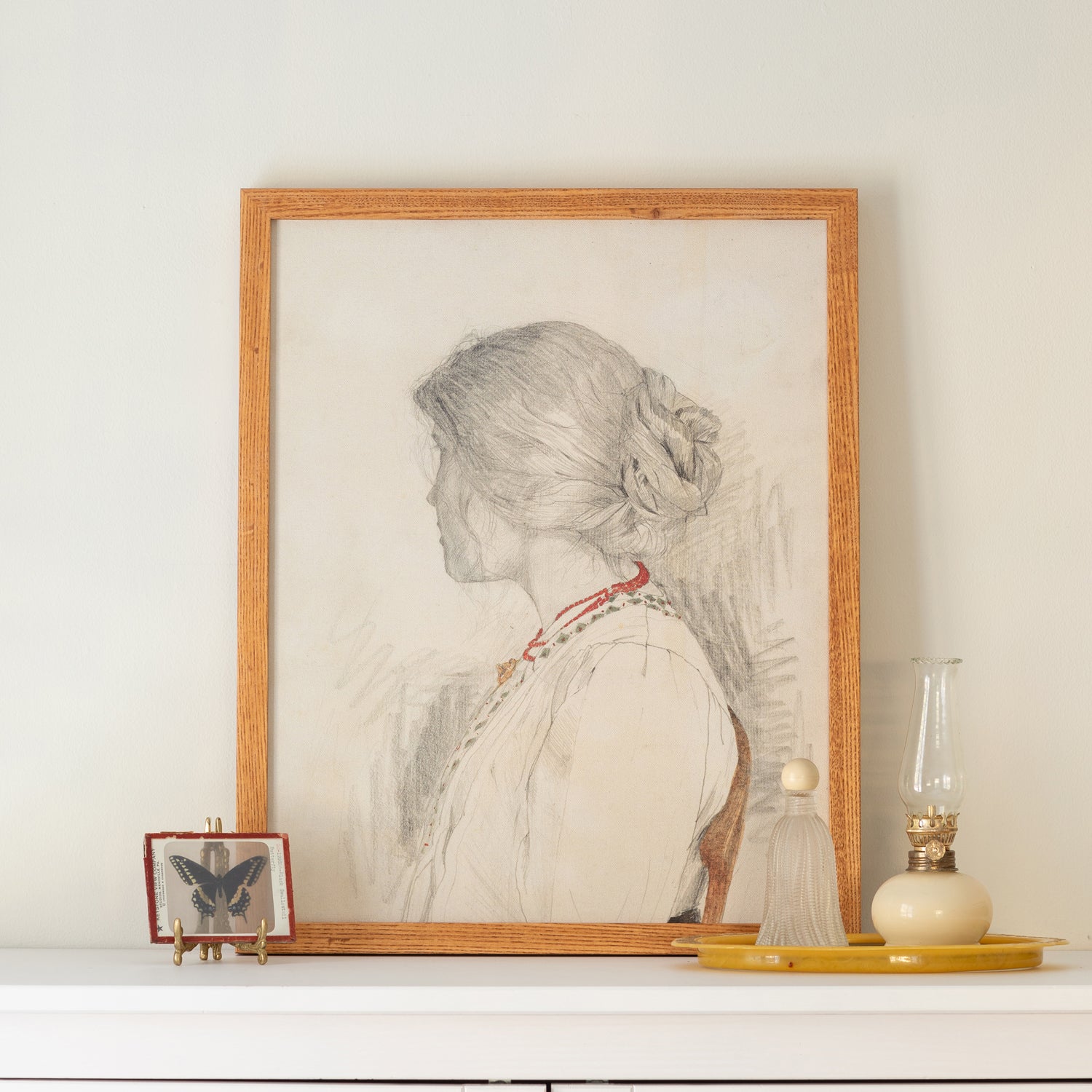 Western Woman Luxe Art Print