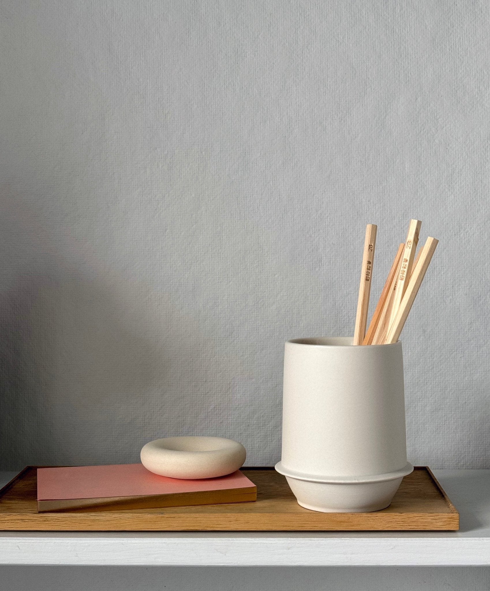 Blush Jotters with Gold edging (set of 2)