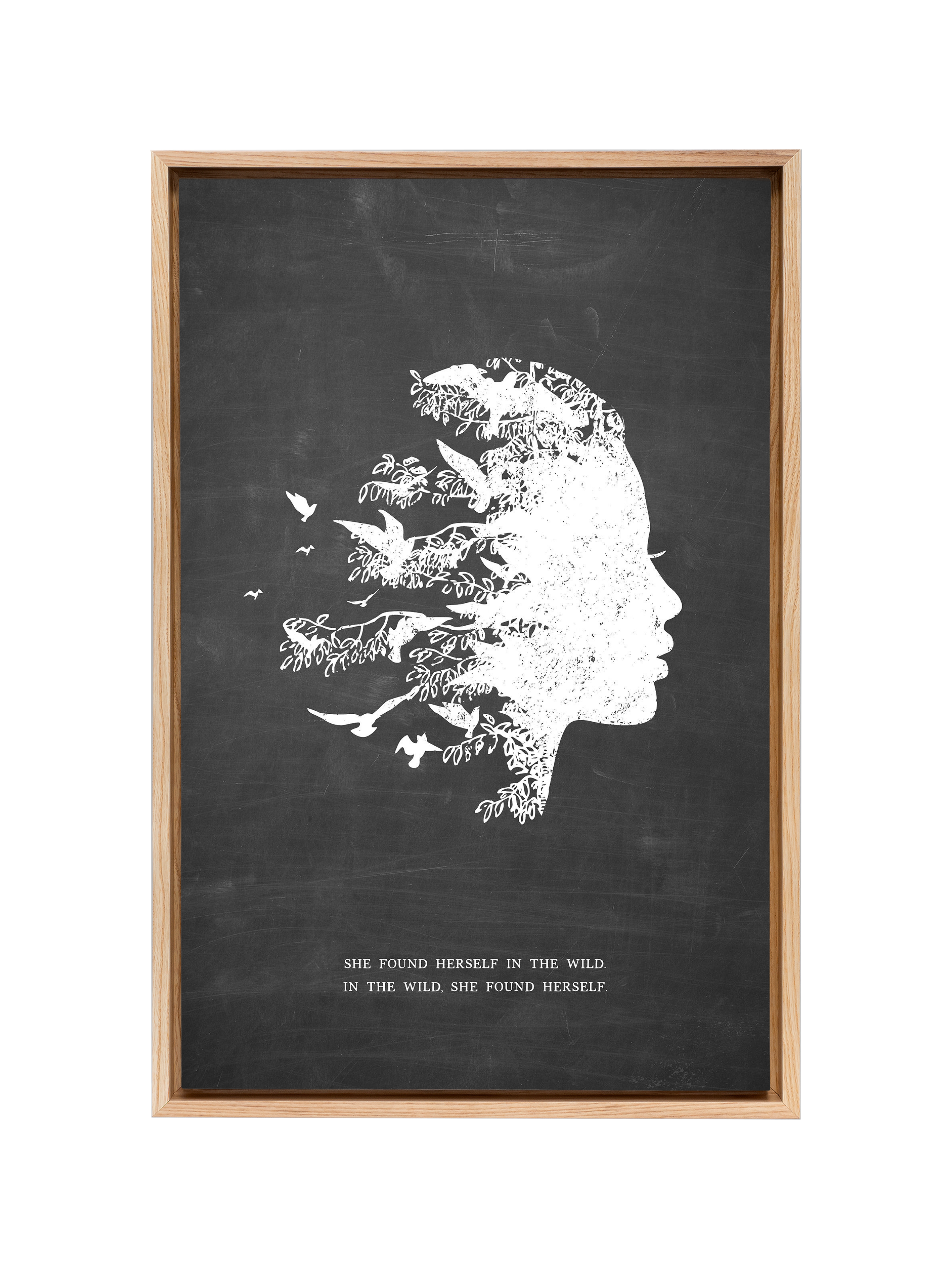 She Found Herself in the Wild | Blackboard | Canvas