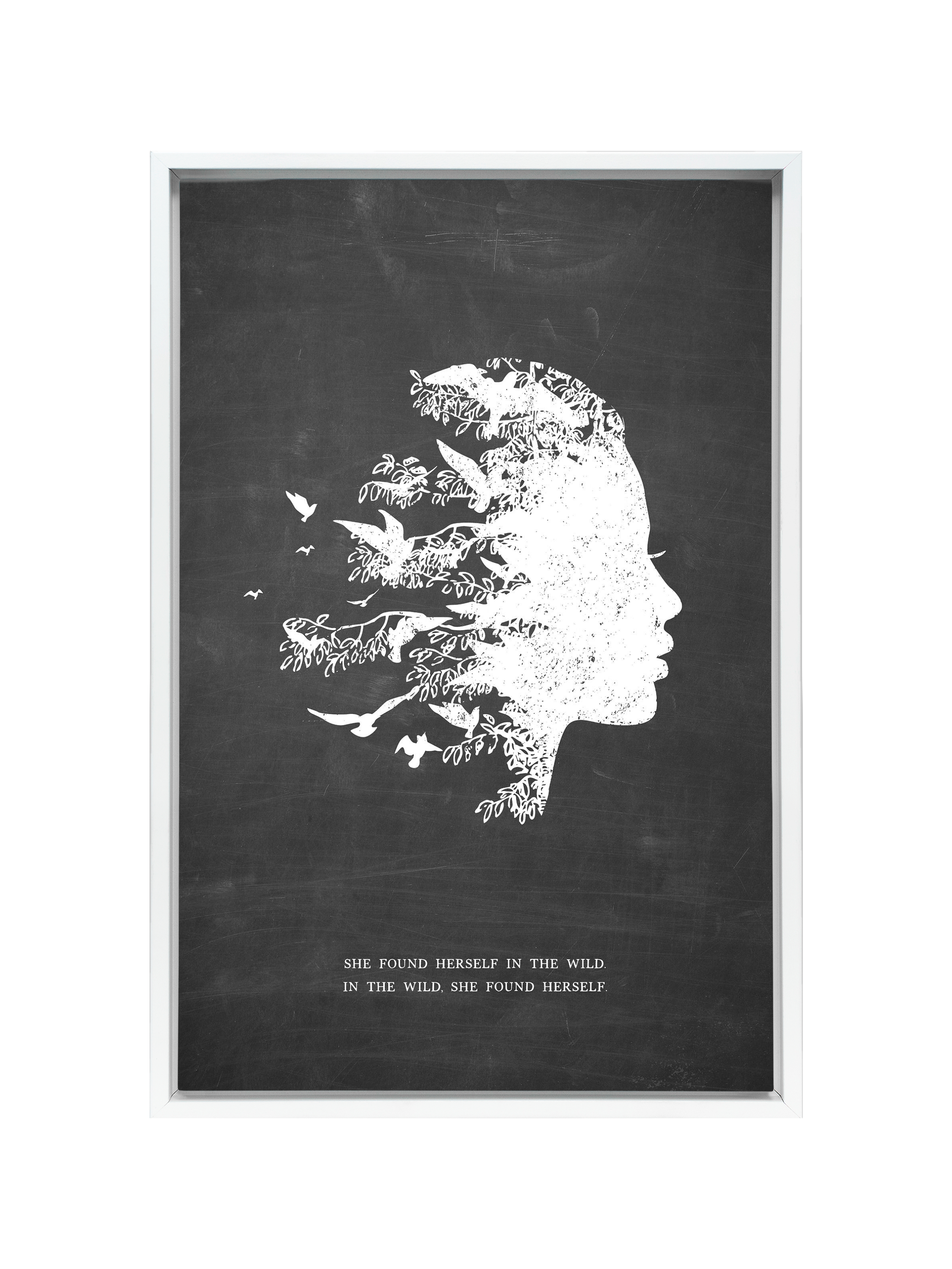 She Found Herself in the Wild | Blackboard | Canvas