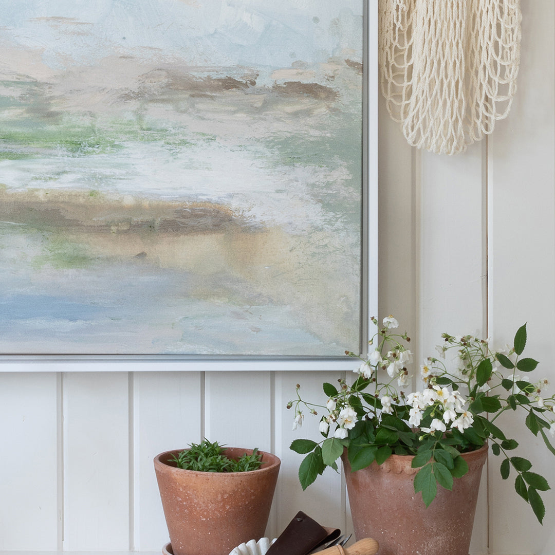 Streams in the Desert Canvas Wall Art