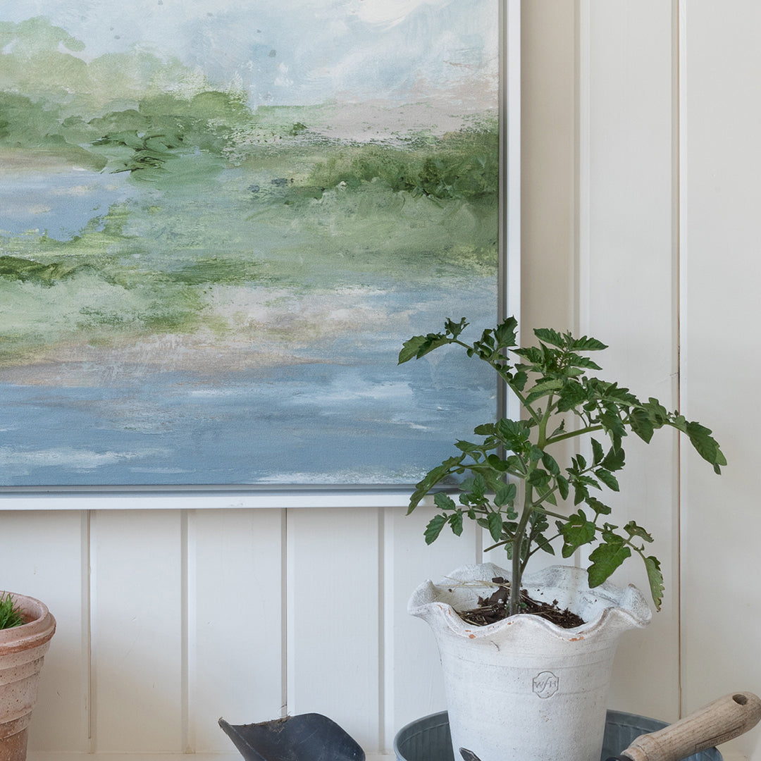 Green Pastures Canvas Wall Art