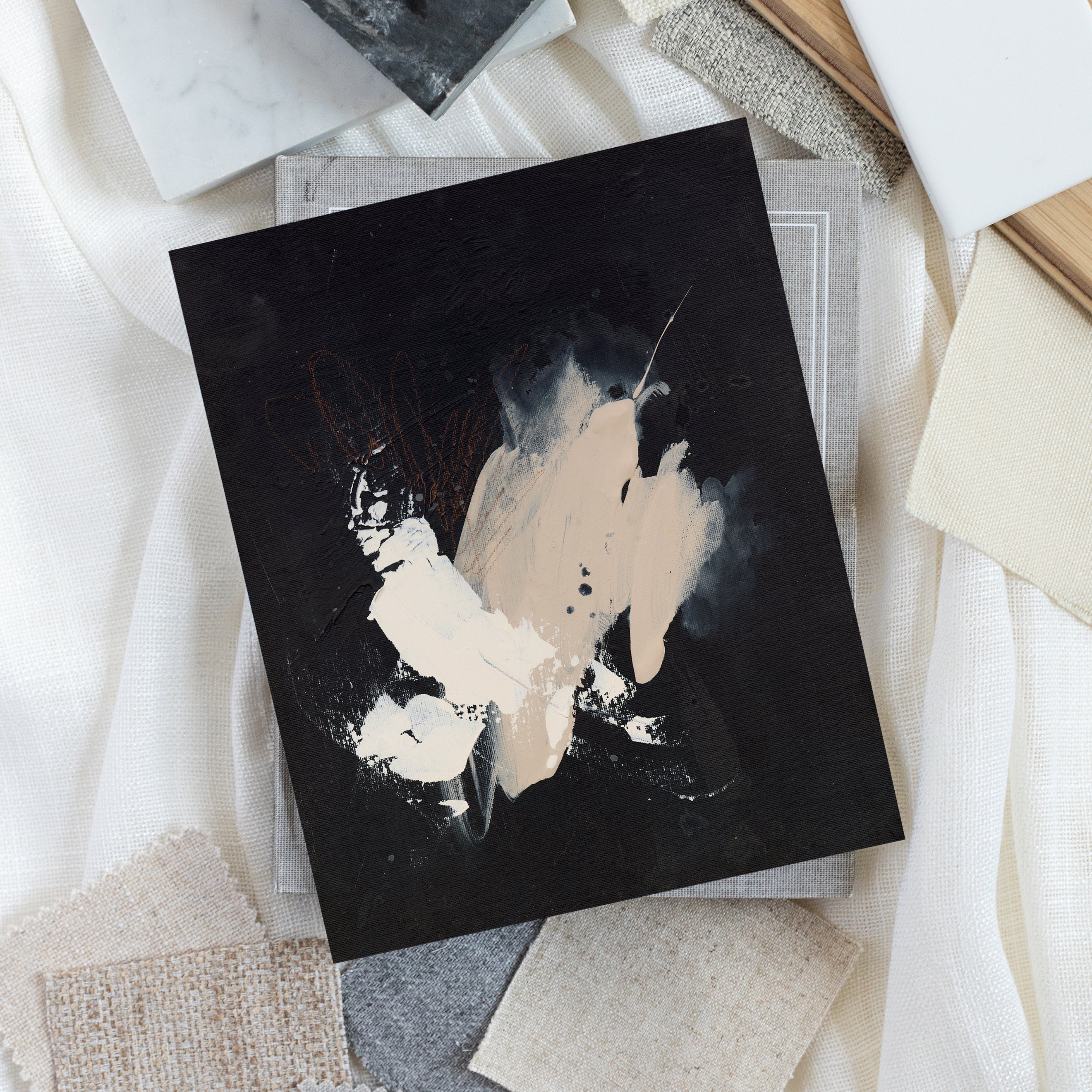 Black Sesame Canvas Wall Art