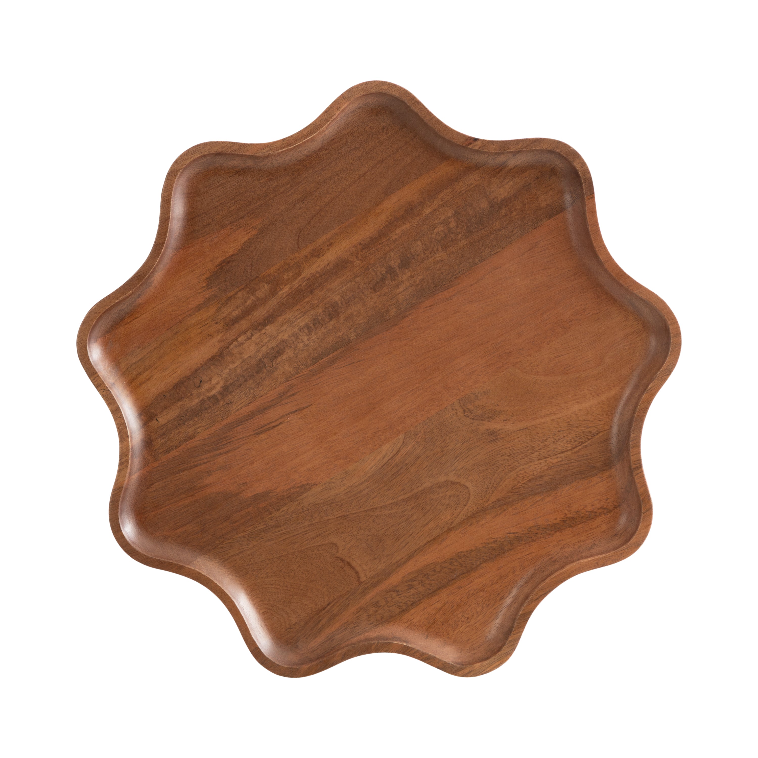 Alezar Wood Lazy Susan Tray