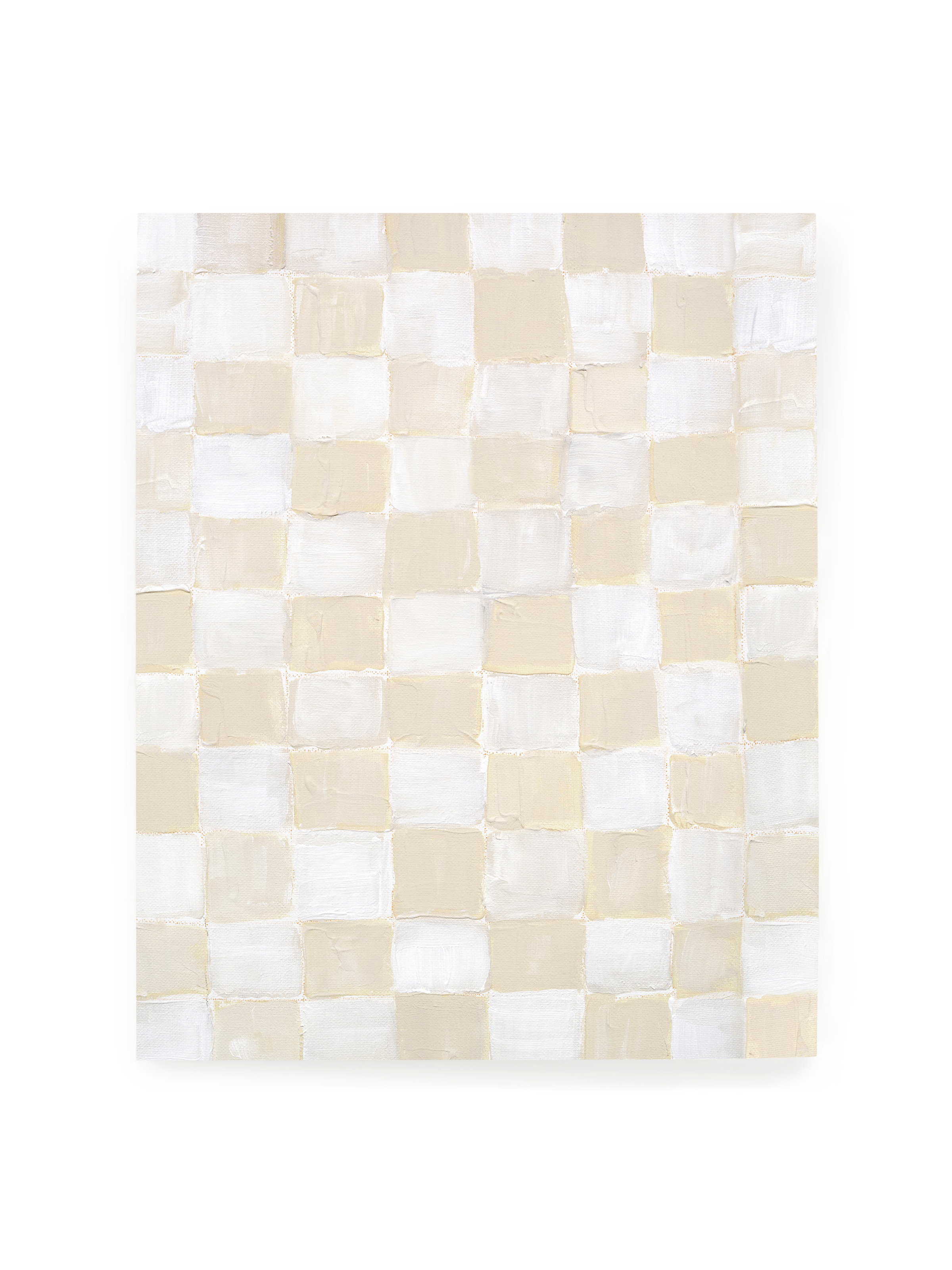 Ivory Checks | Art Print