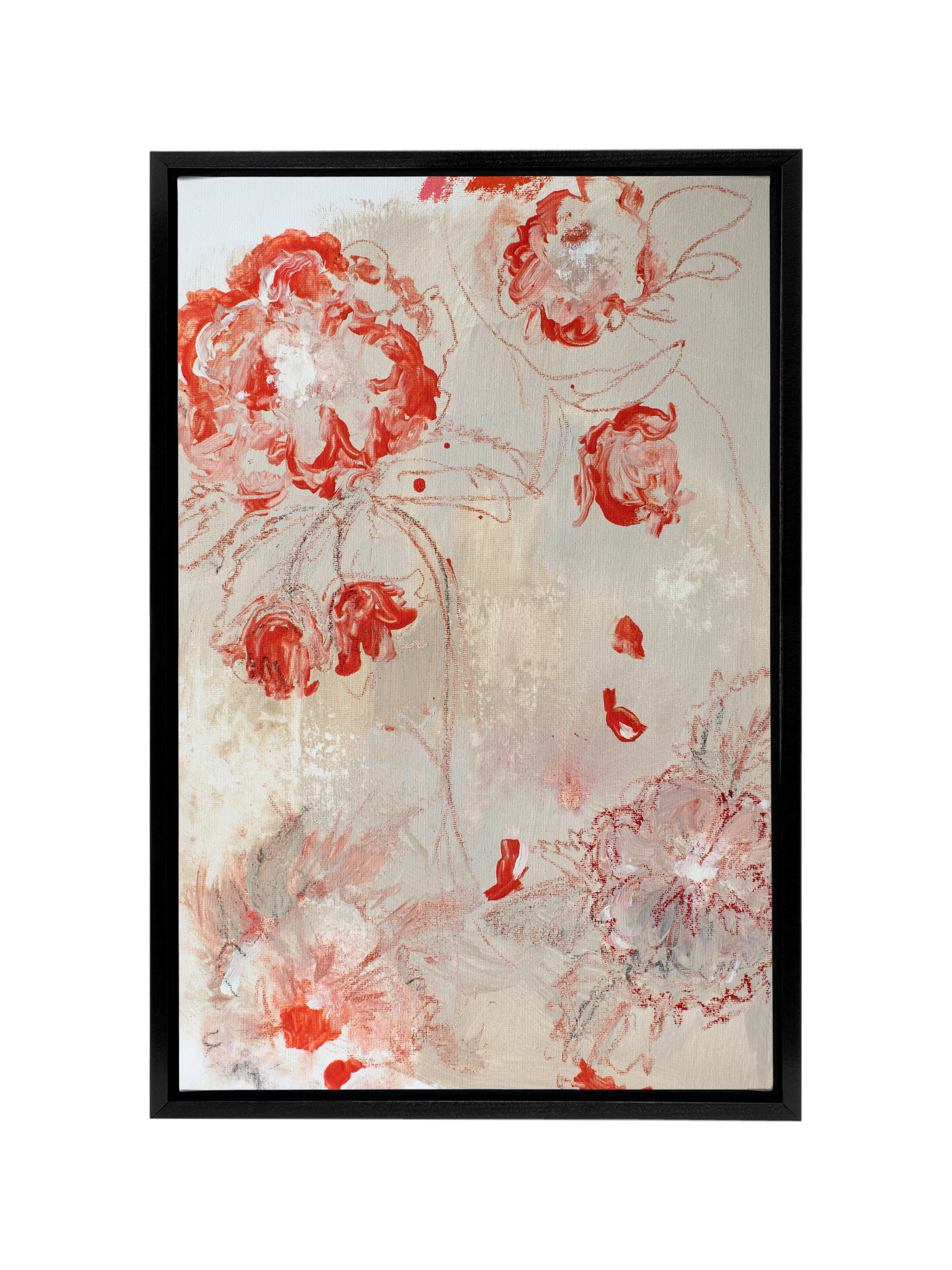 Poppies on Clay | Canvas