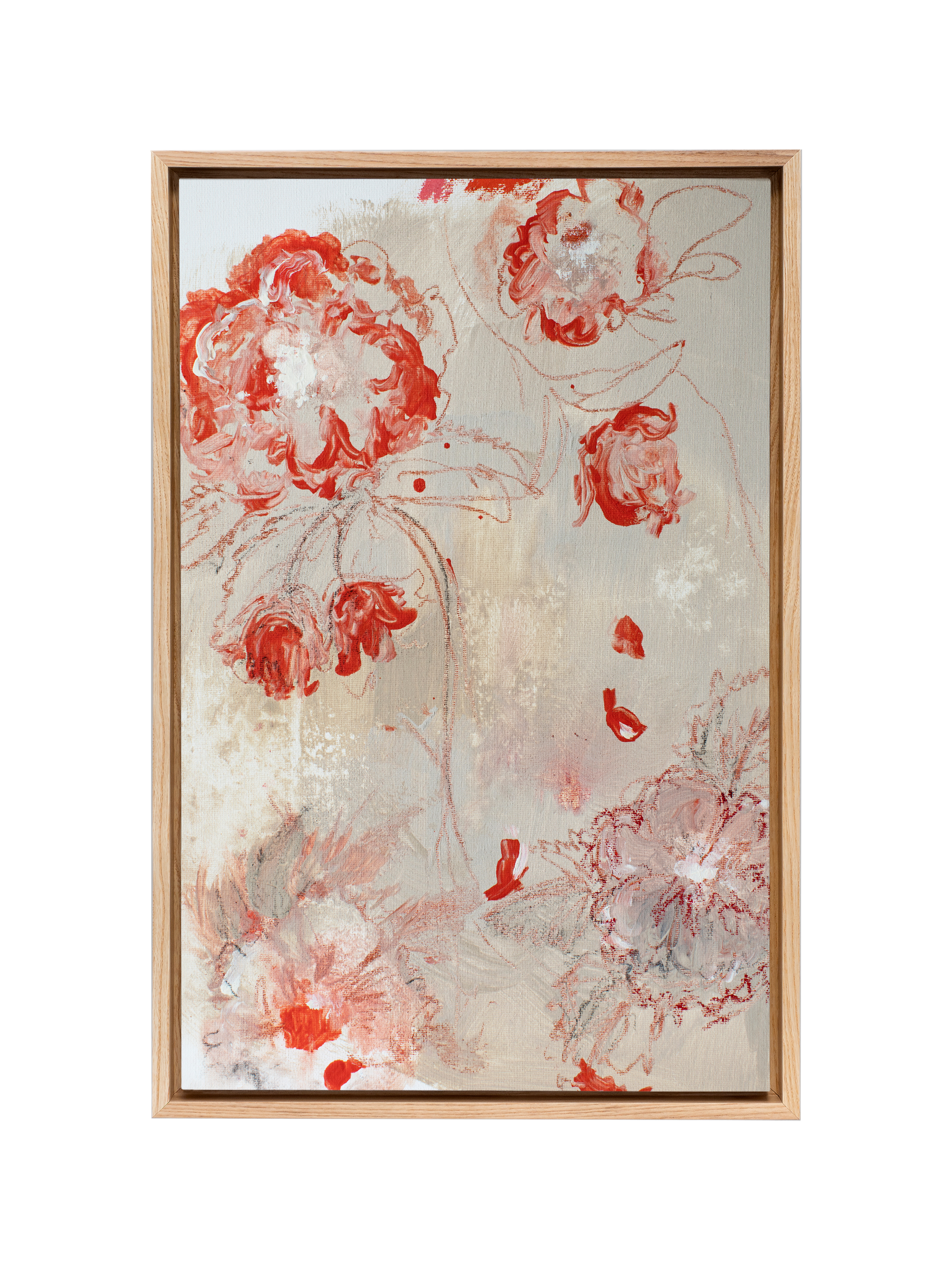 Poppies on Clay | Canvas