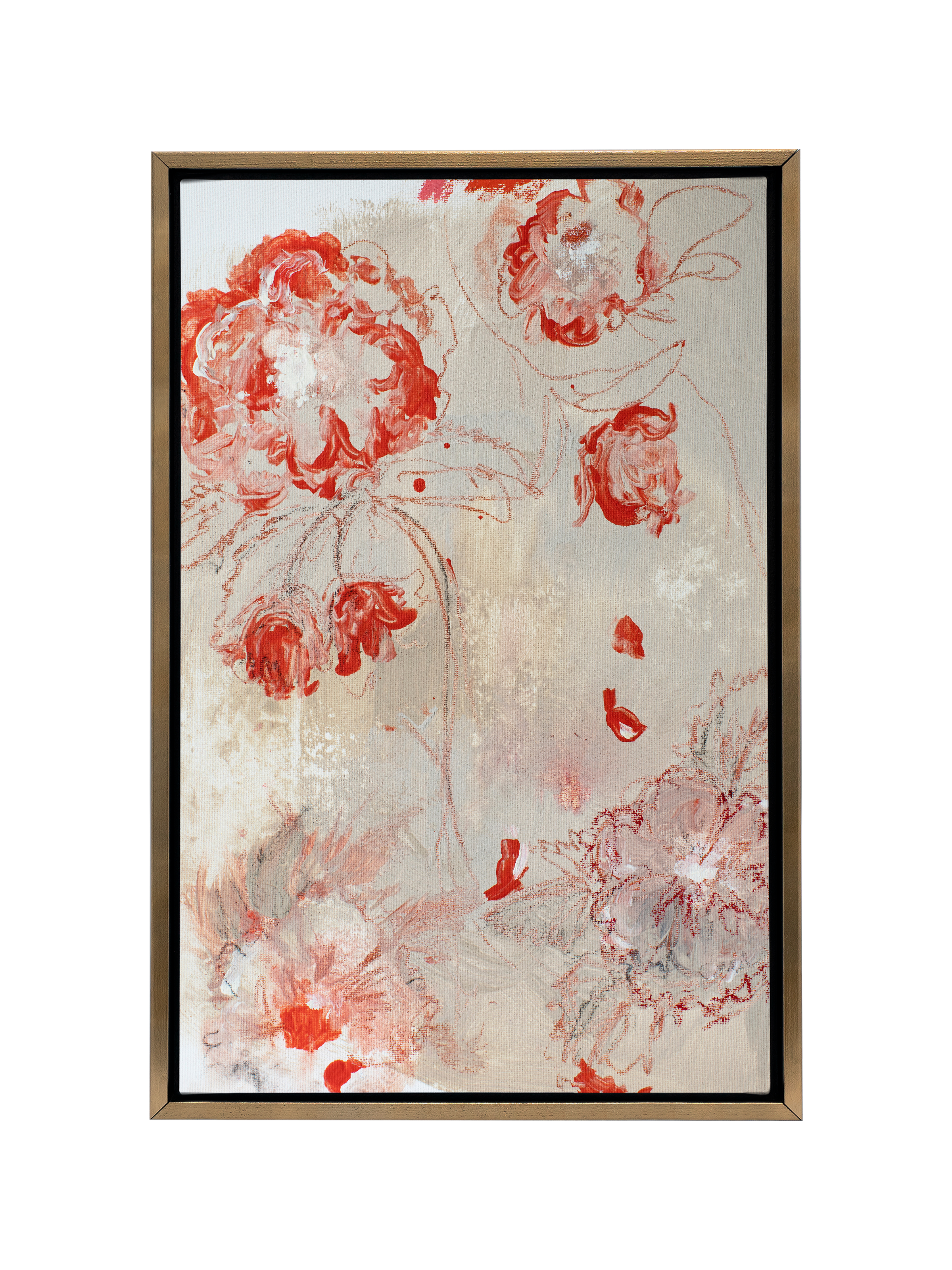 Poppies on Clay | Canvas