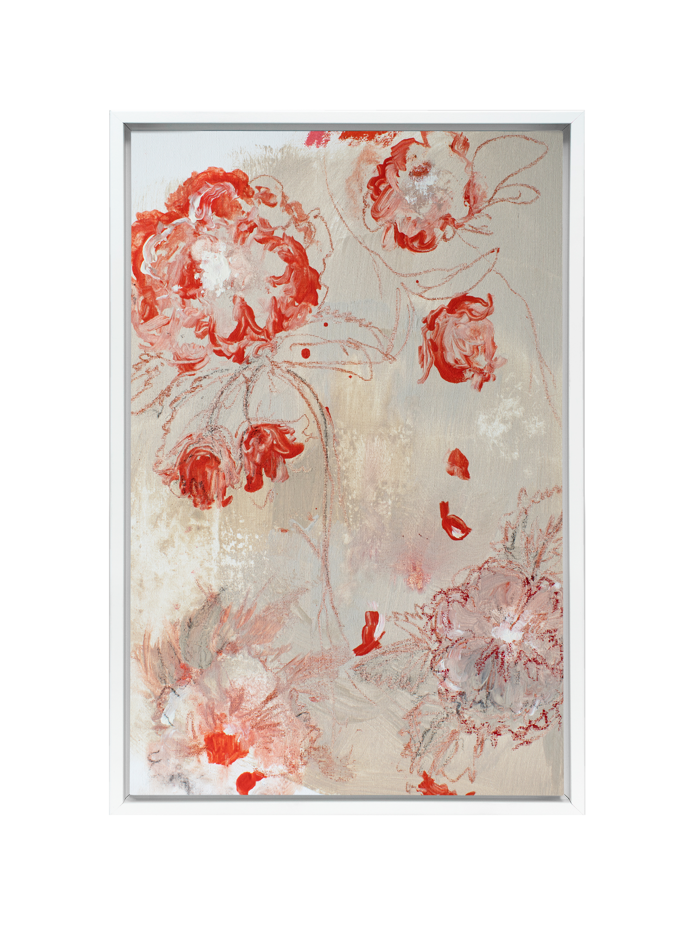Poppies on Clay | Canvas