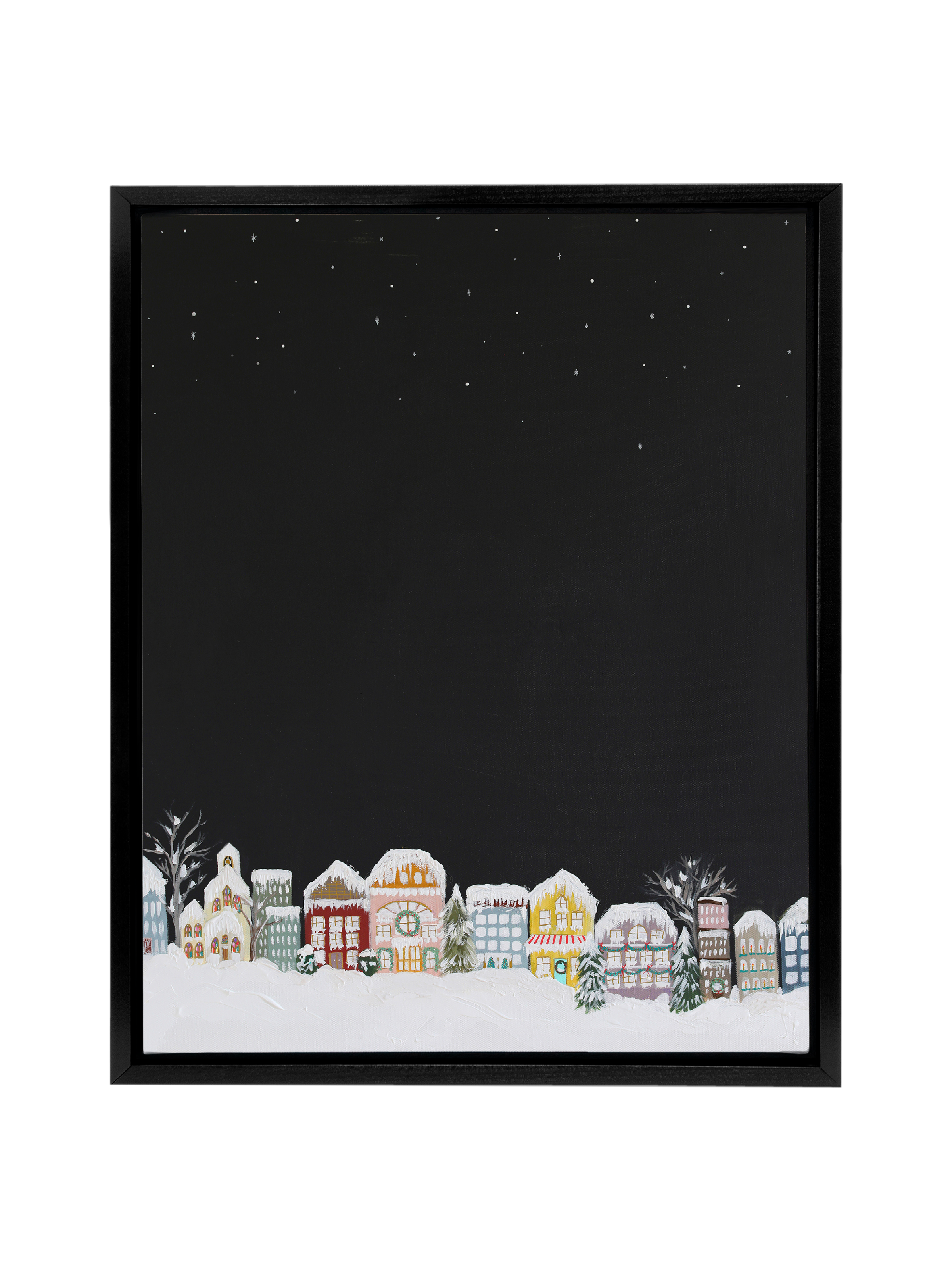 Village After Snow | Canvas