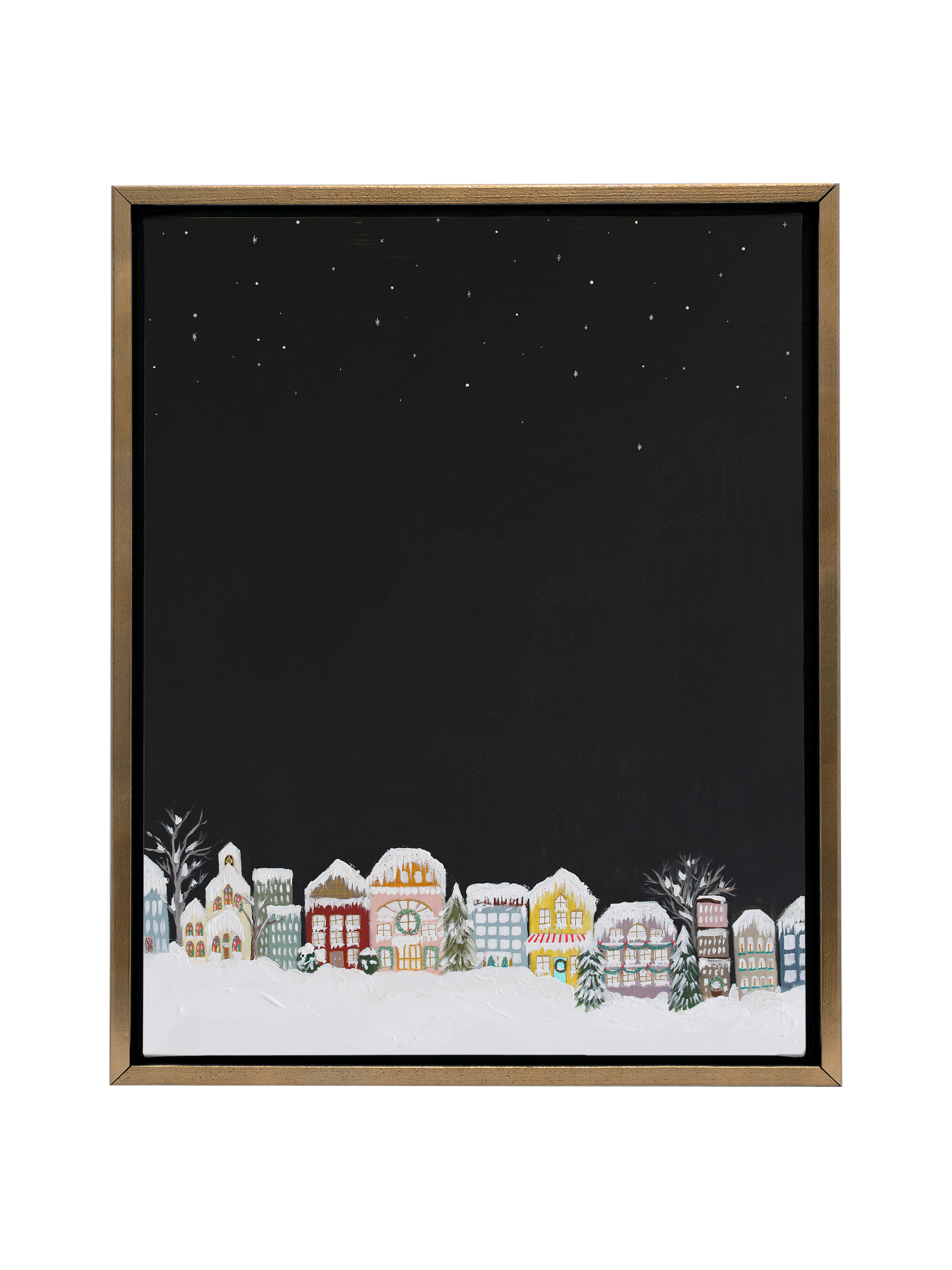 Village After Snow | Canvas