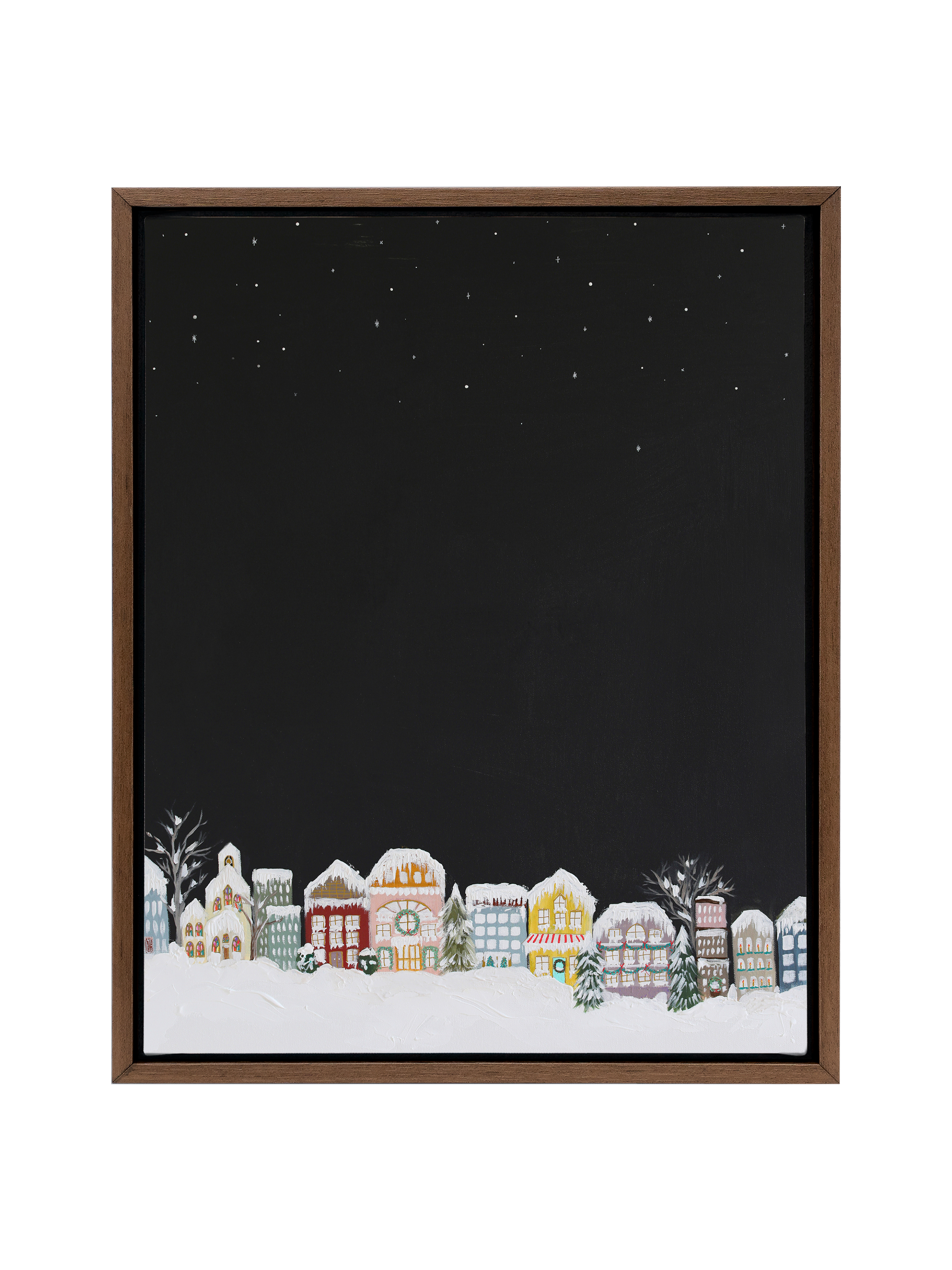 Village After Snow | Canvas