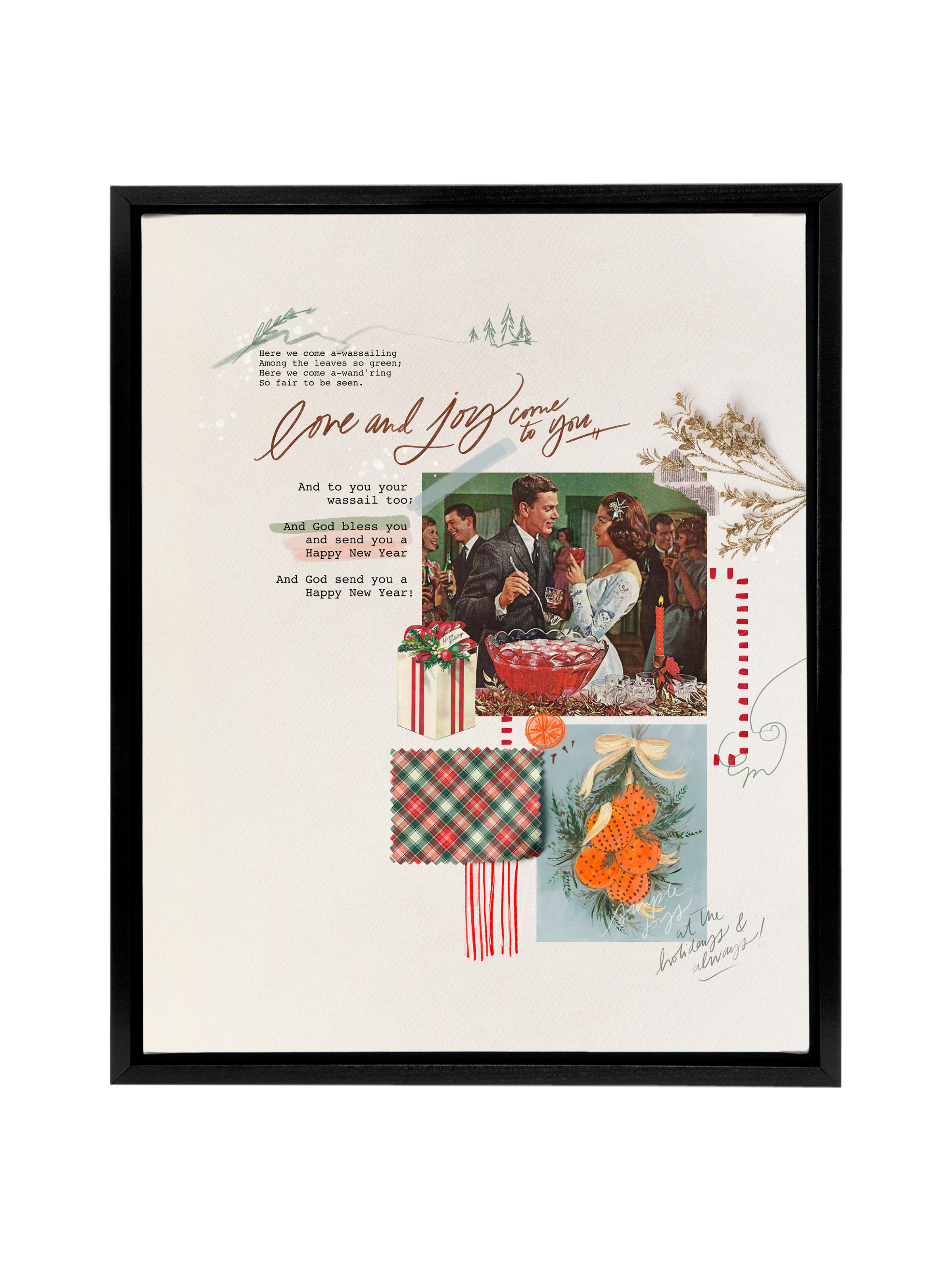 Wassailing Sketchbook | Canvas