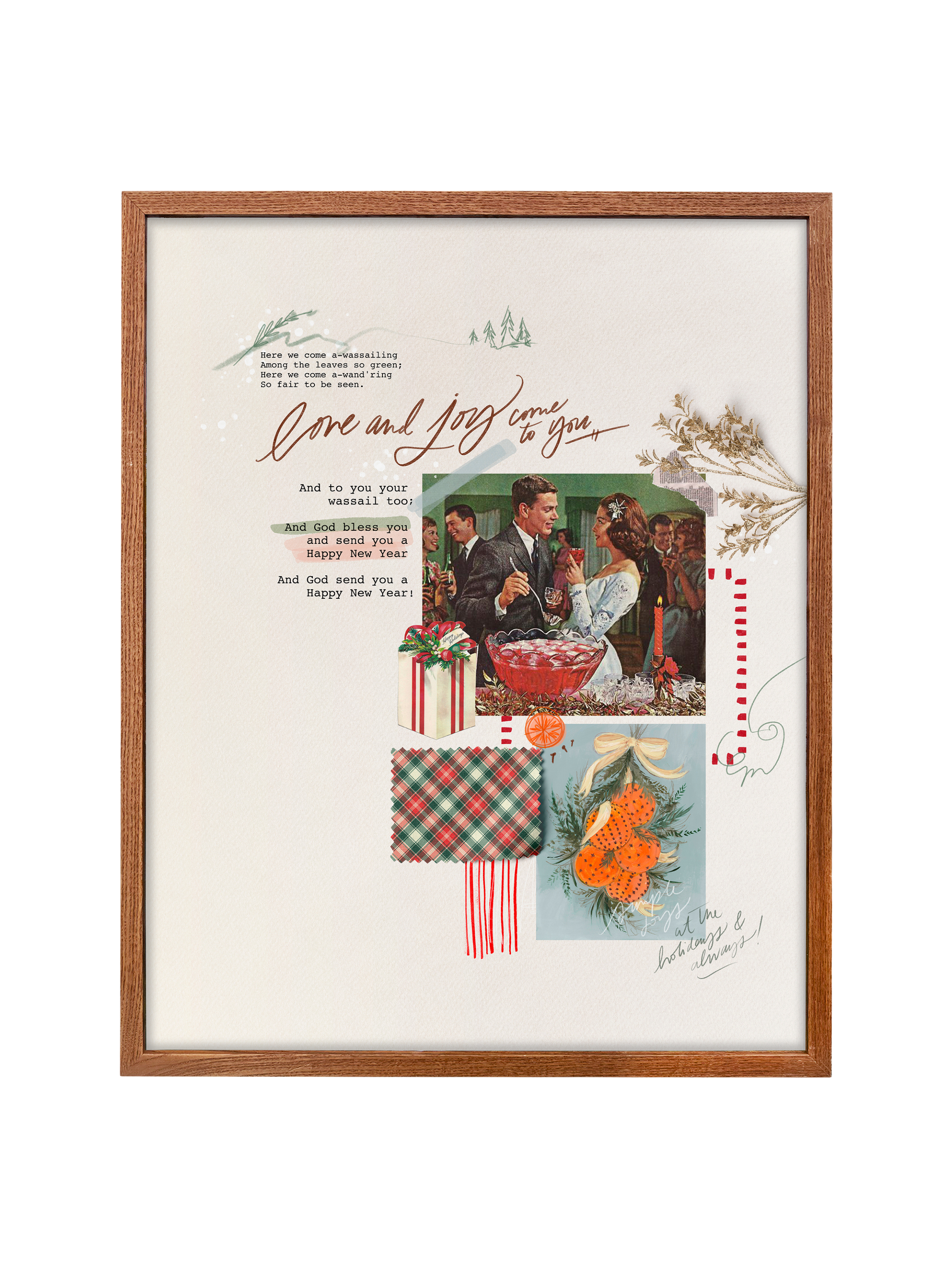 Wassailing Sketchbook | Canvas