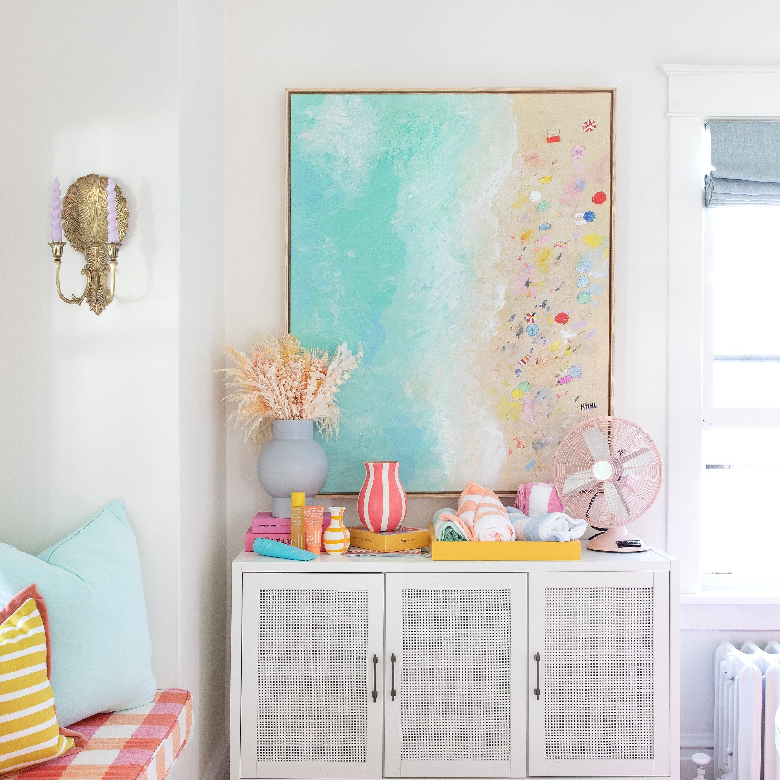 Beach Holiday! Canvas Wall Art