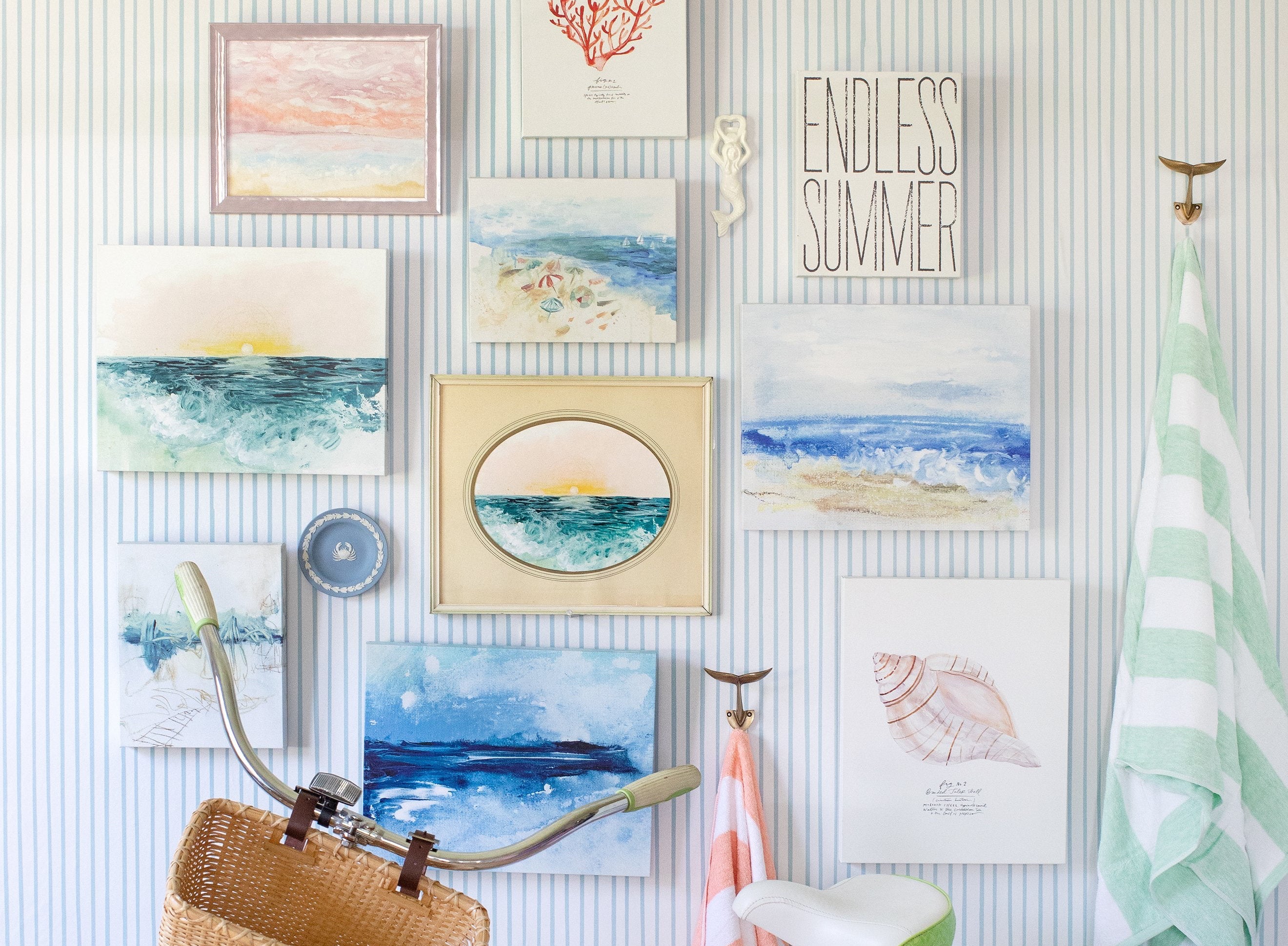 Marina Mini ✧・゚ Textured Canvas Wall Art