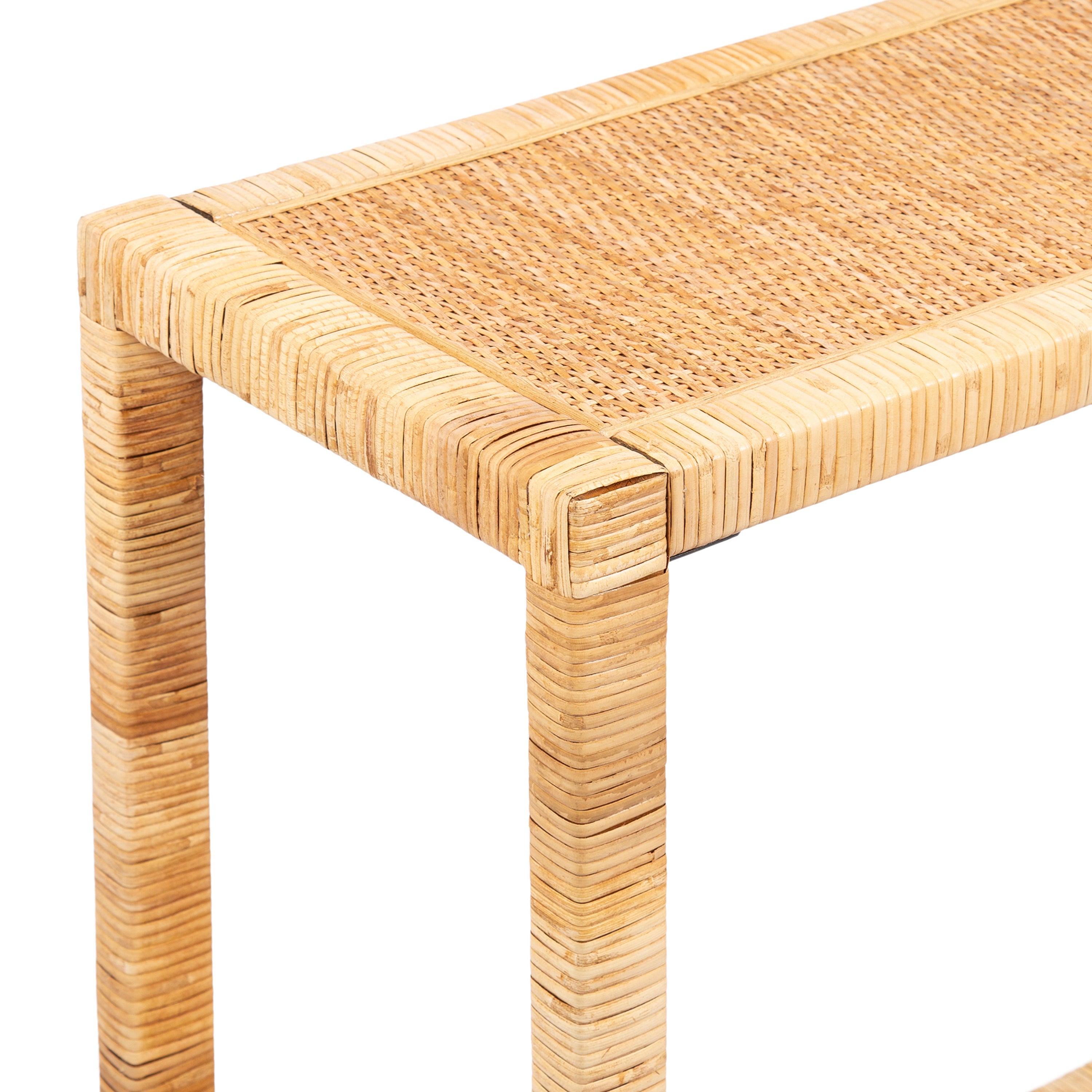 Rafina Rattan Console Table