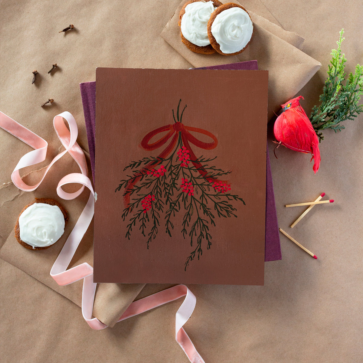 Winterberry Luxe Art Print