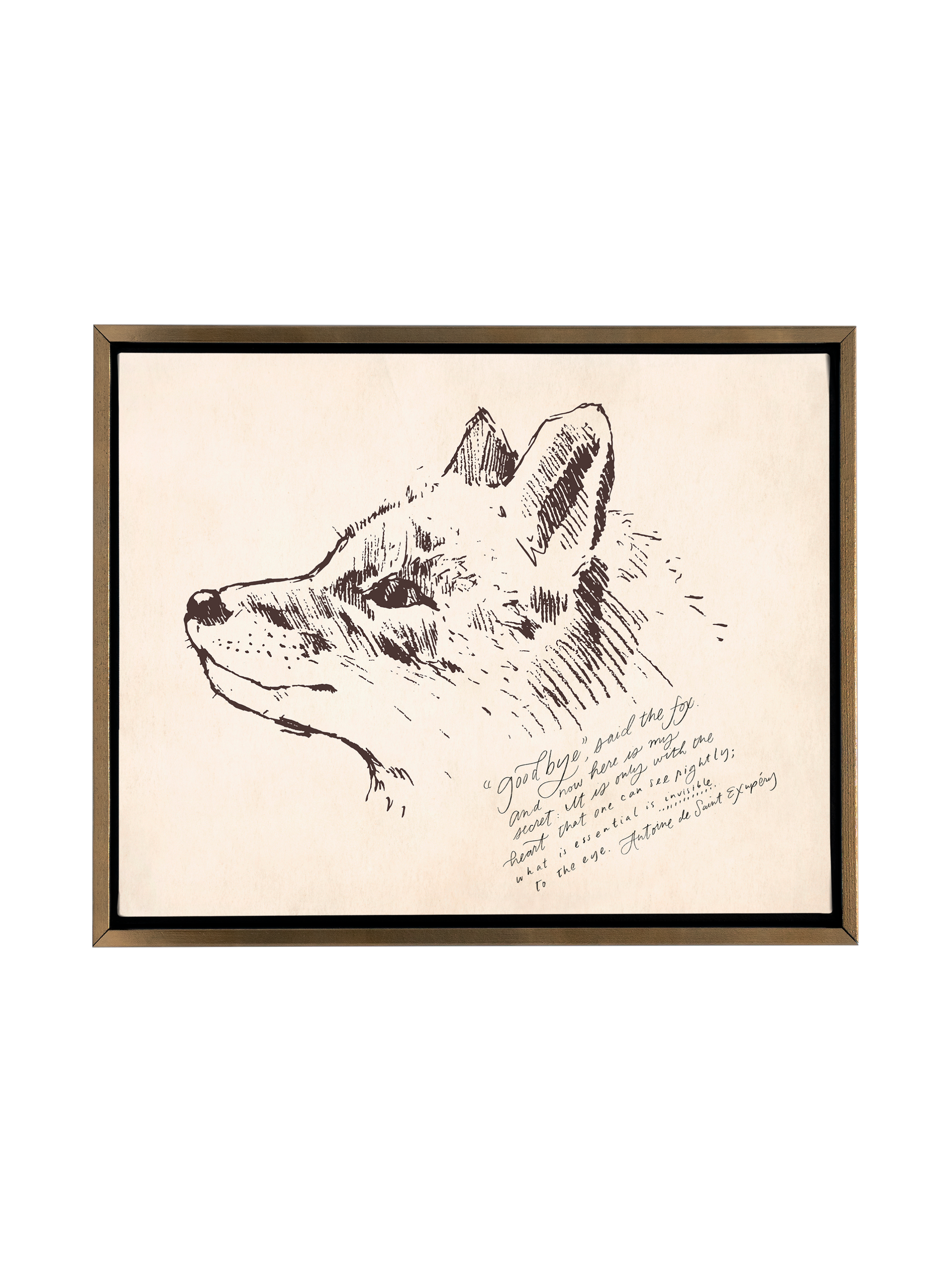 Wisdom from the Fox | Canvas