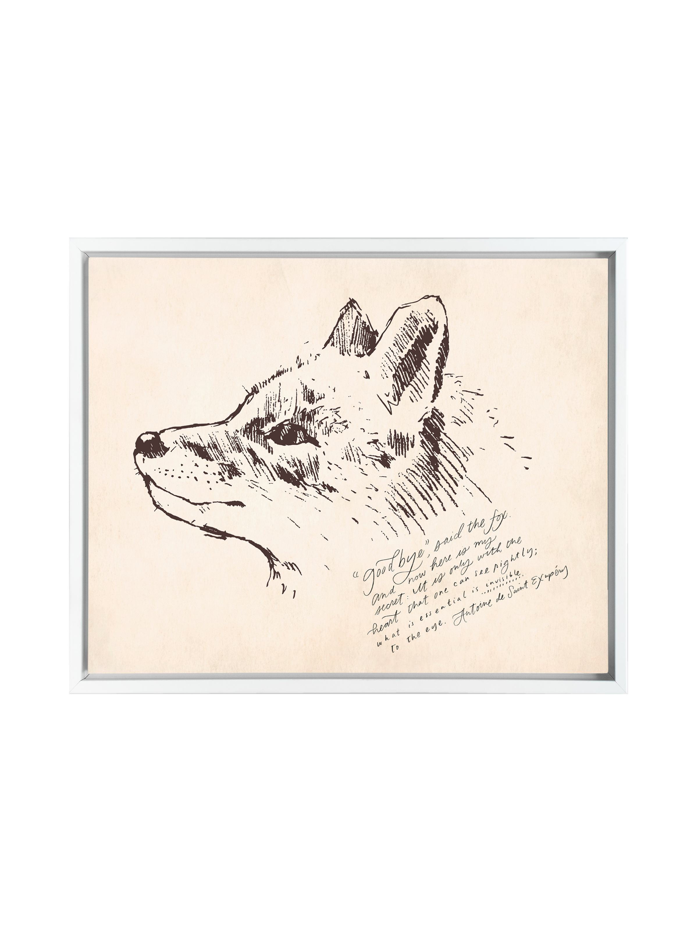 Wisdom from the Fox | Canvas