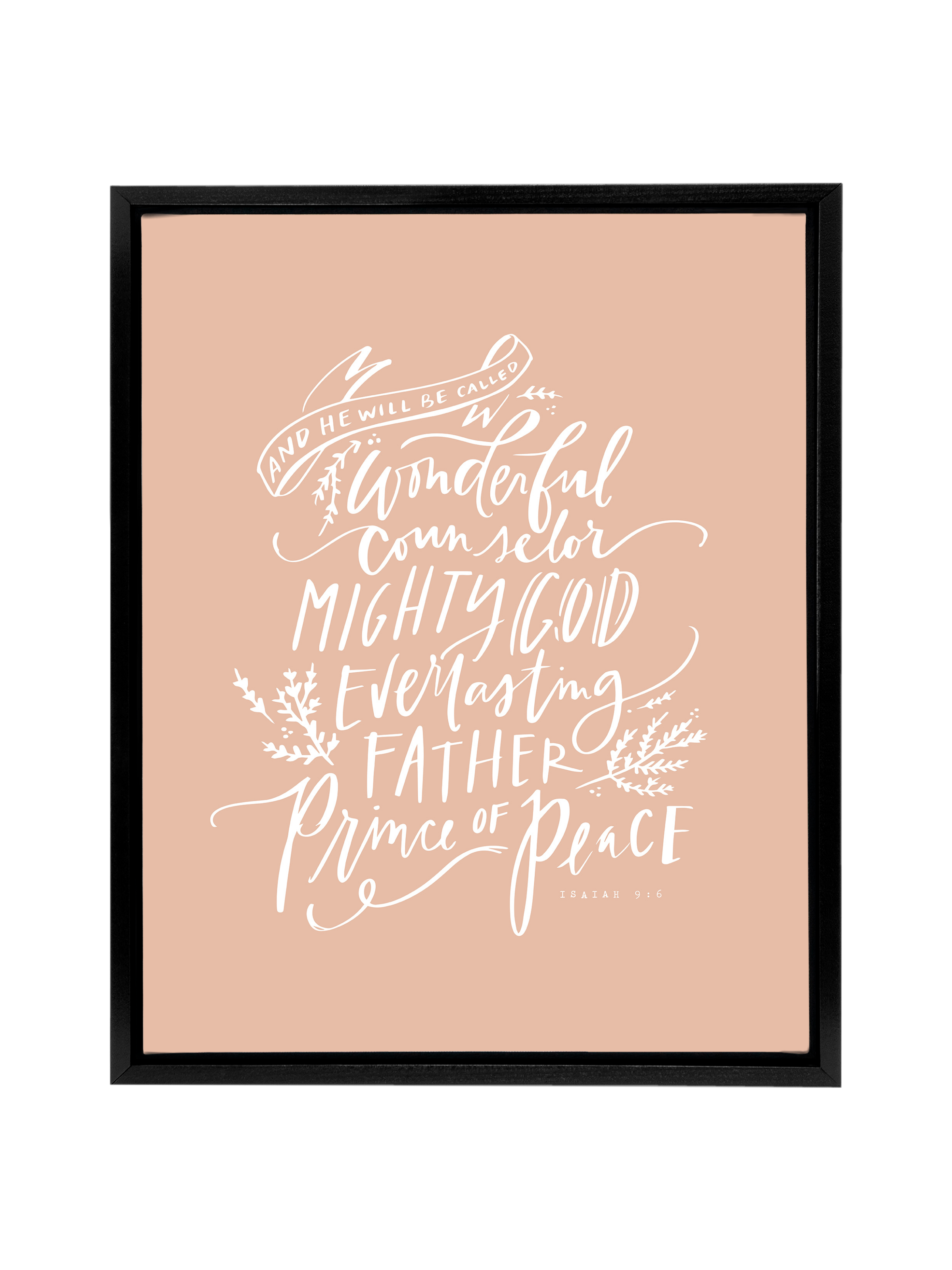 Wonderful Counselor | Cameo | Canvas