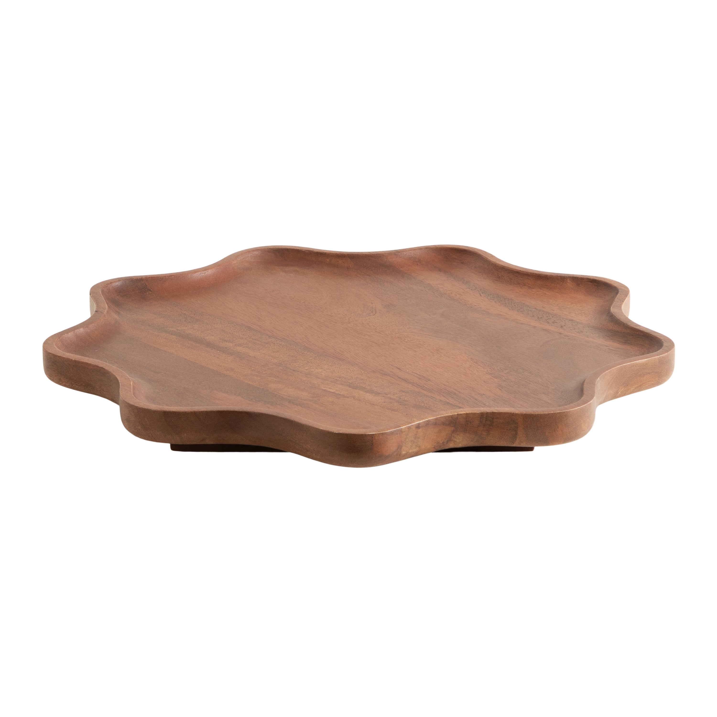 Alezar Wood Lazy Susan Tray