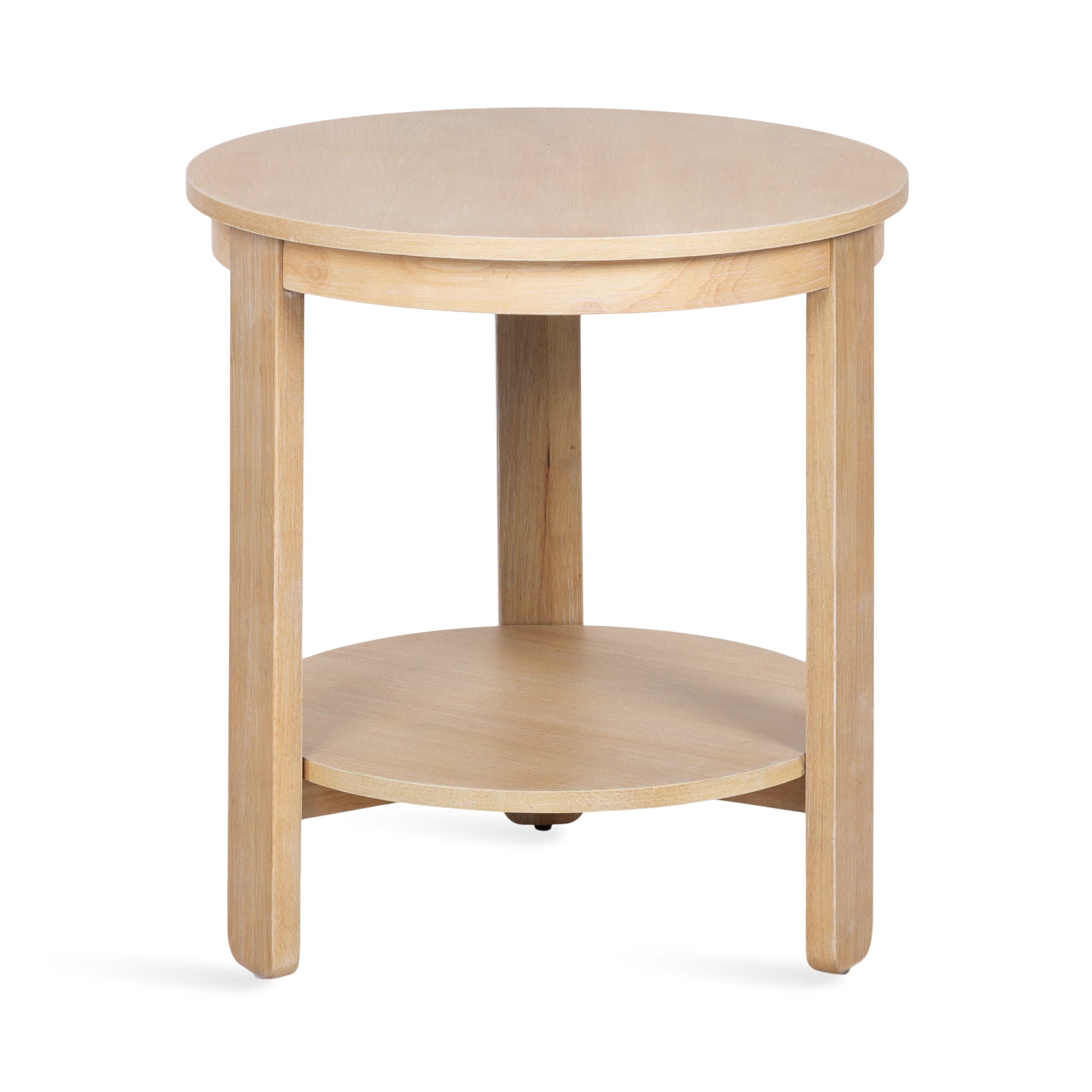 Foxford Round Wood Side Table