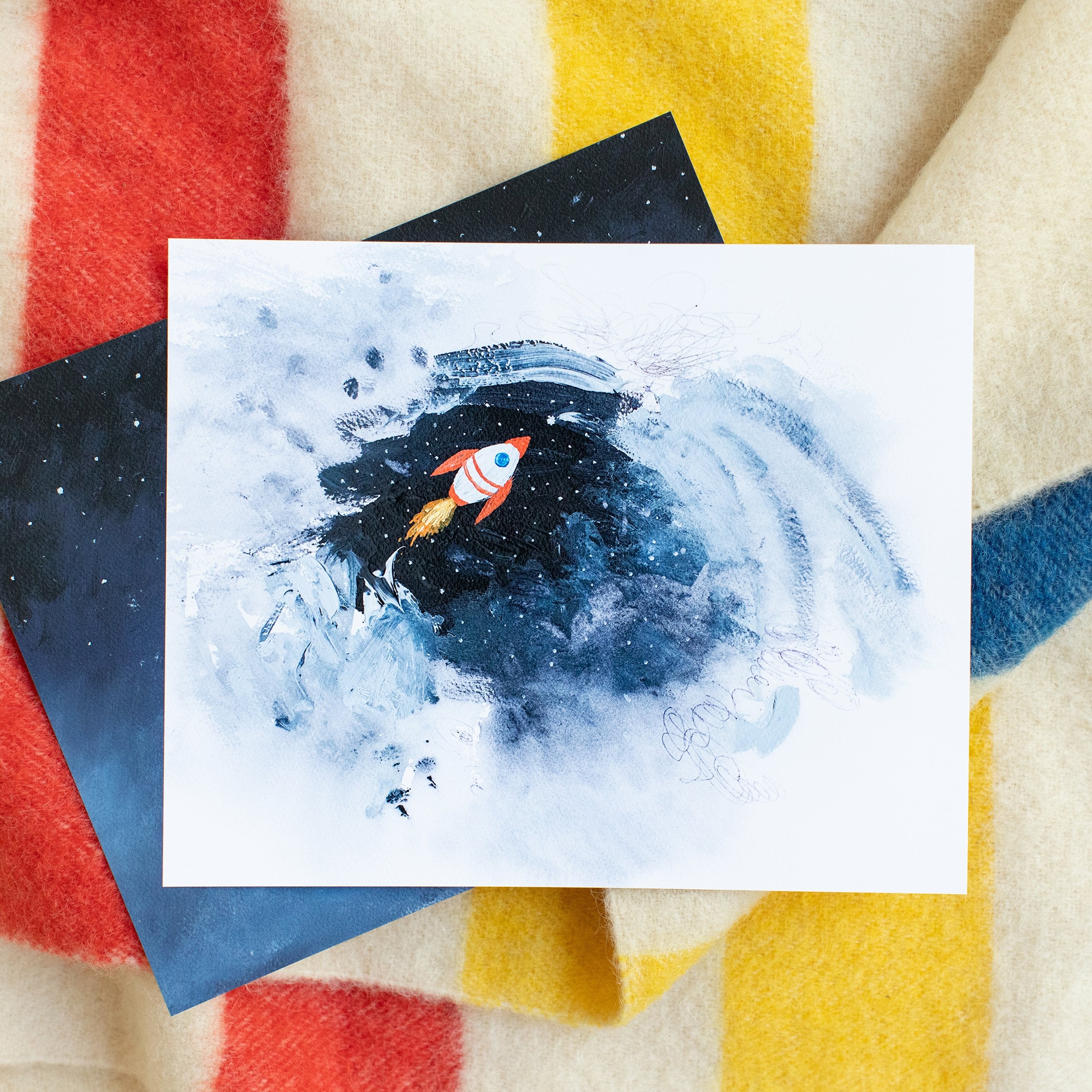 Styled Inspiration Photo of Rah Rah Rocket Artwork