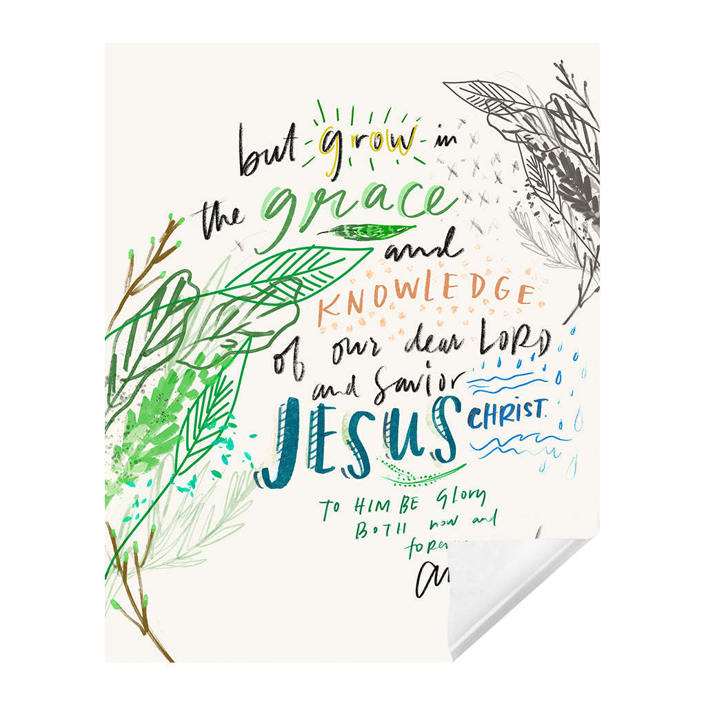 Planting & Growing Adhesive Art, Faith Edition