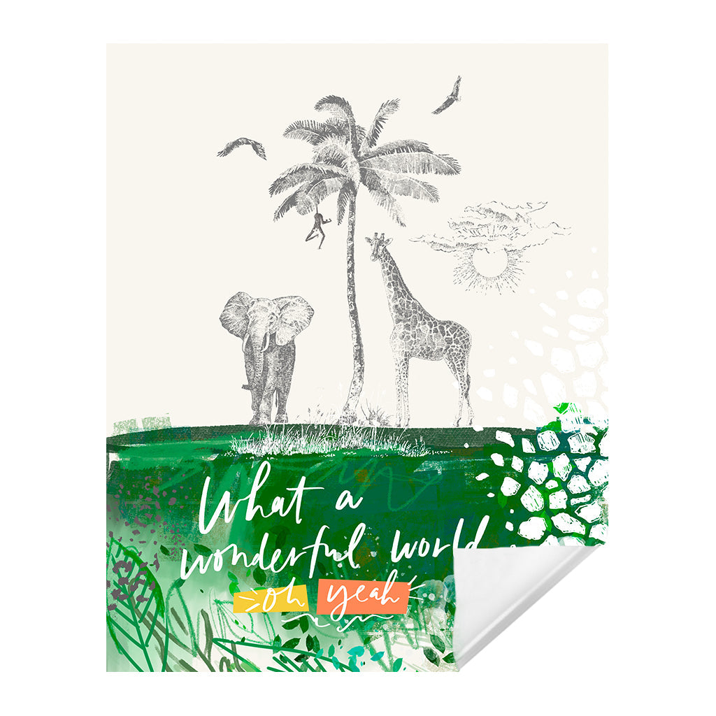 Safari Fun Adhesive Art Design, Fun Edition