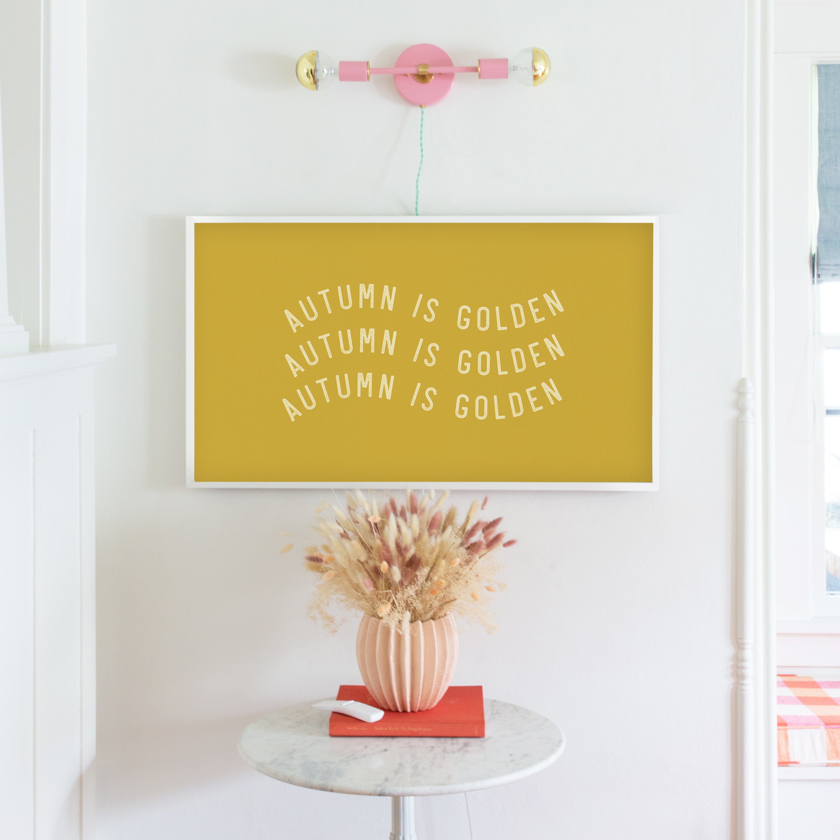 Fall Bundle: Autumn Is Golden in Gold | Frame TV Art Design