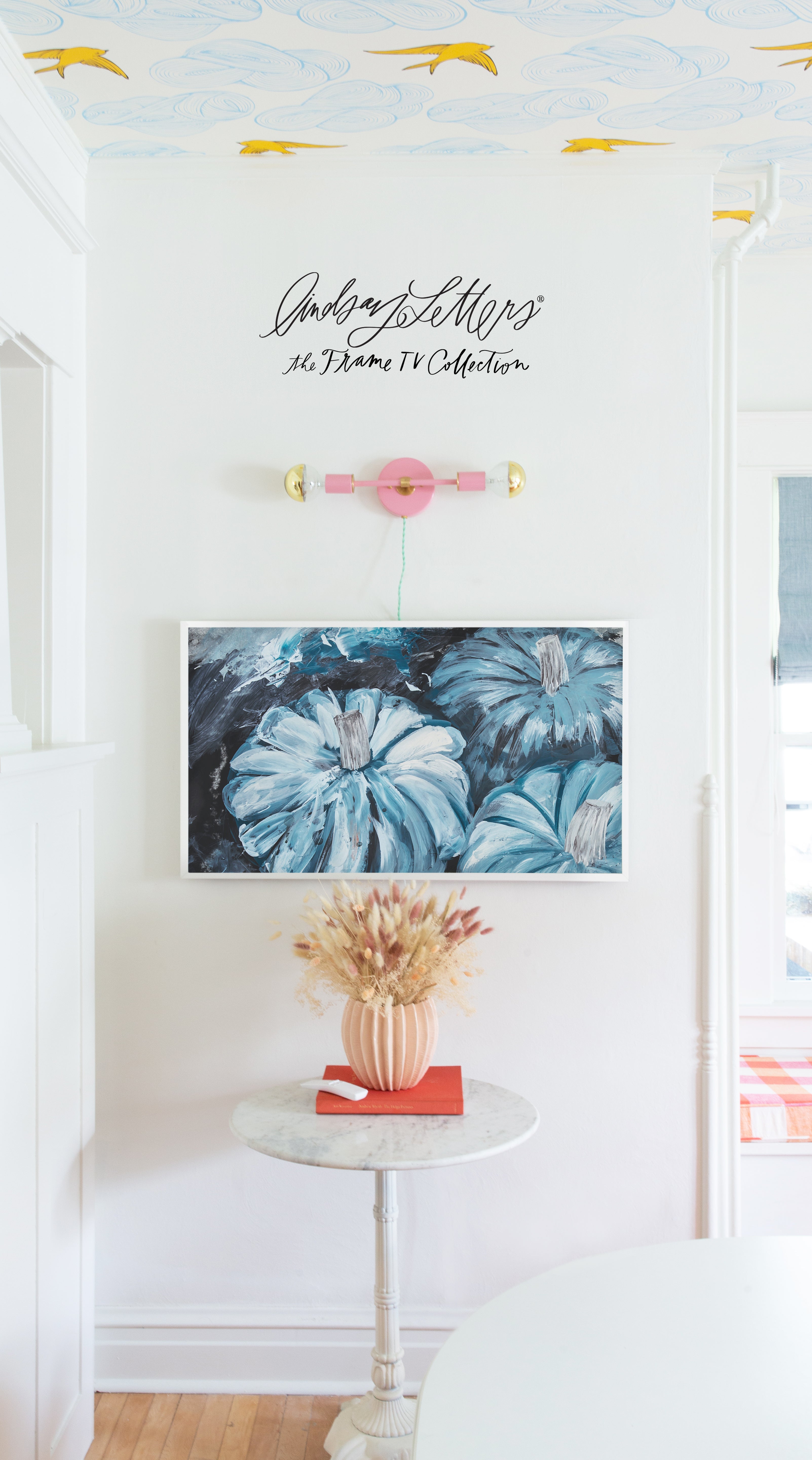 Blue Pumpkins | Frame TV Art Design
