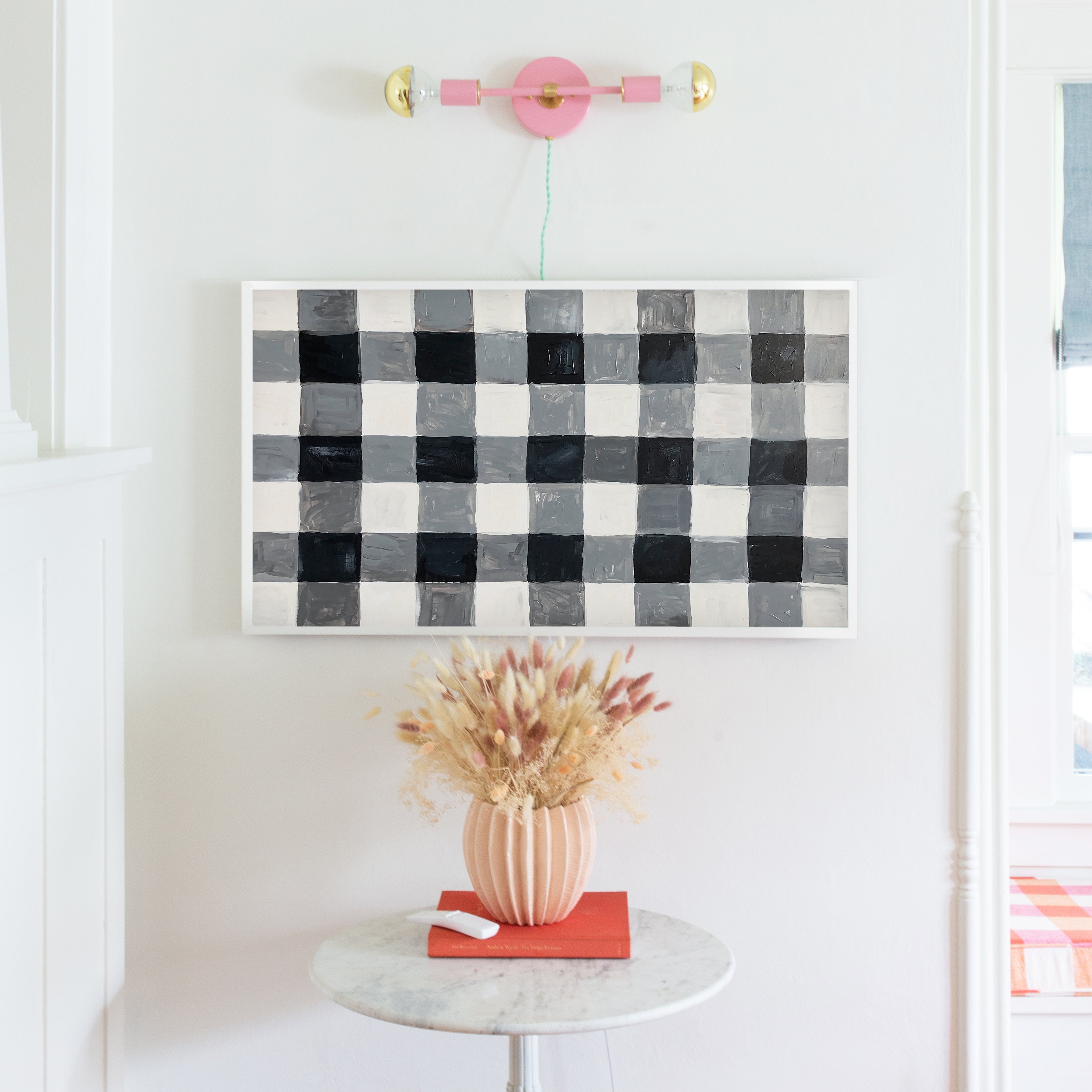 Painted Buffalo Check | Frame TV Art Design