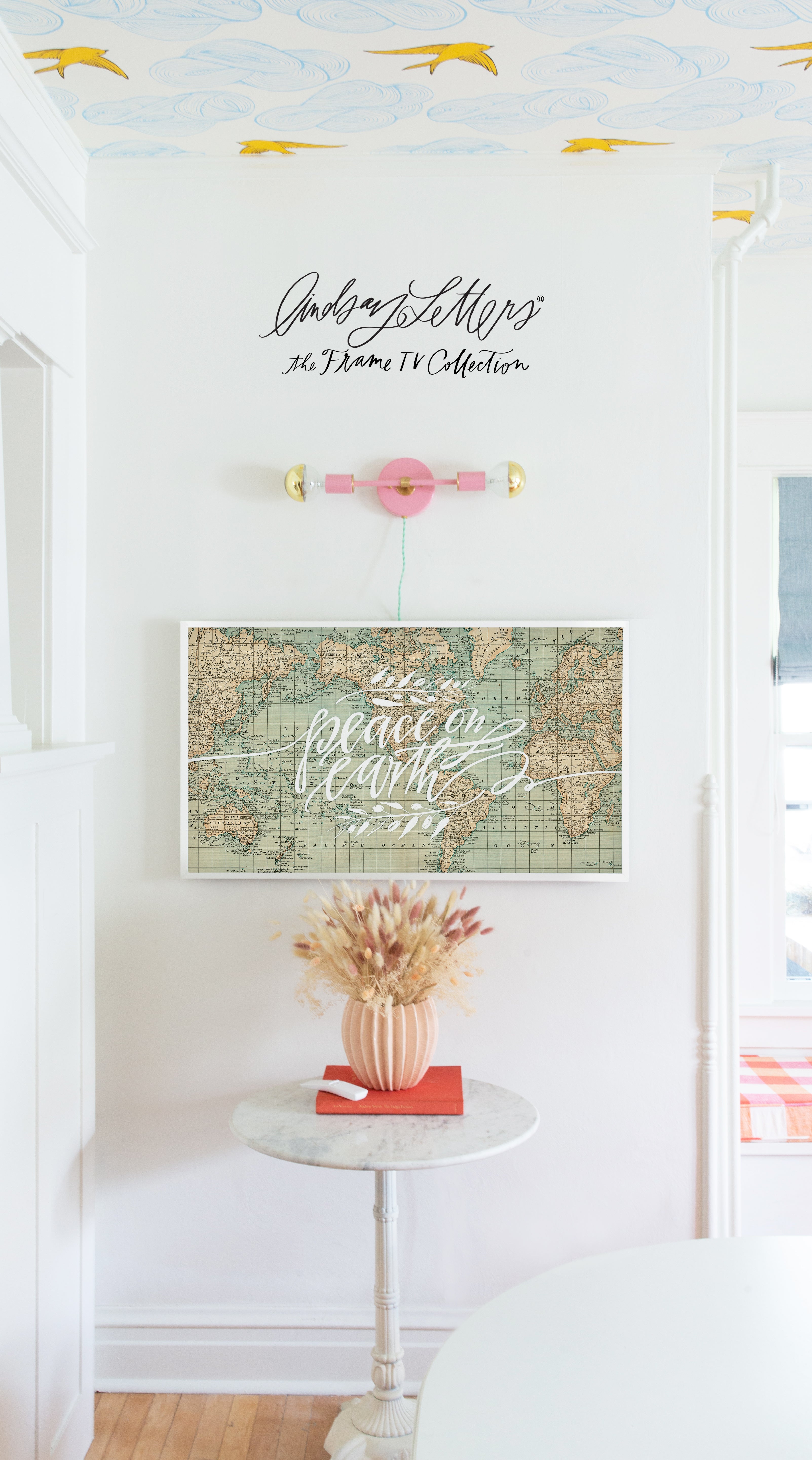 Peace On Earth Map | Frame TV Design