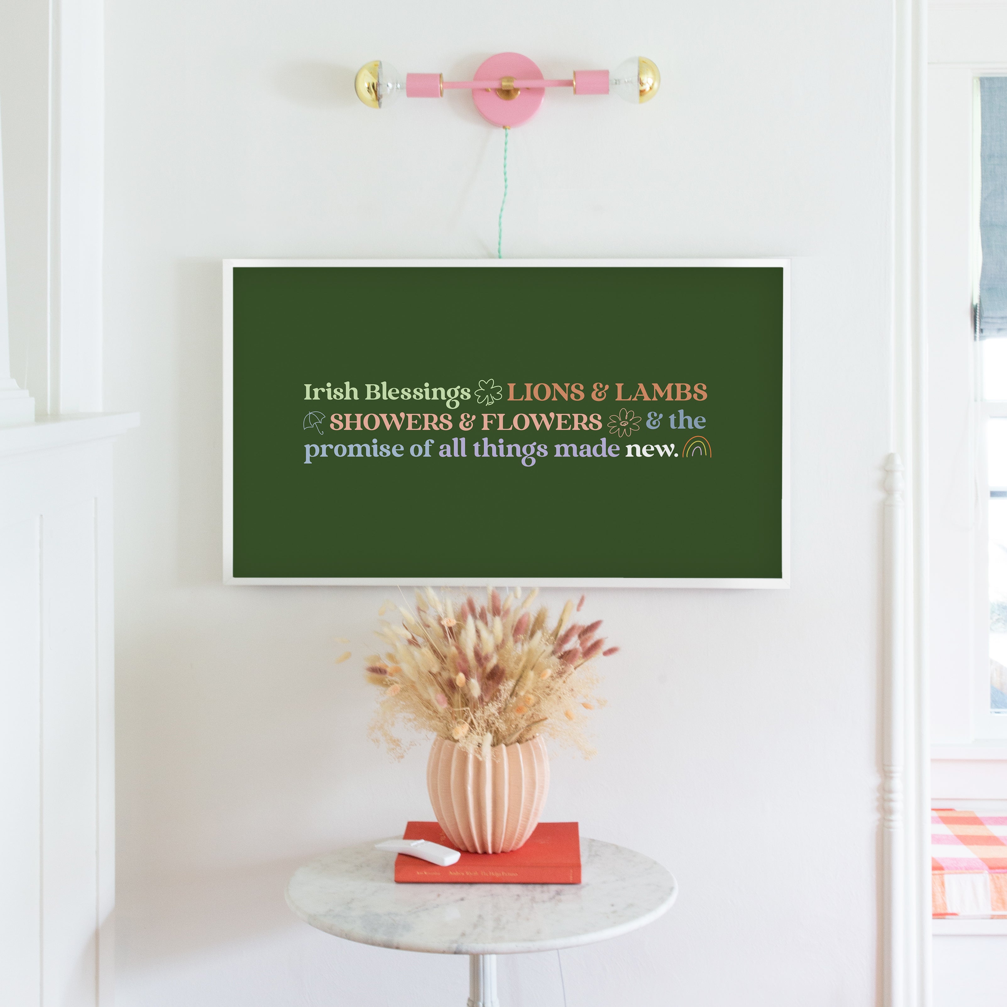 Spring Promises for Frame TV