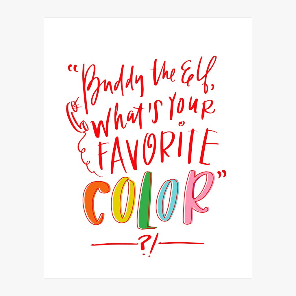 Buddy - Favorite Color (Download)