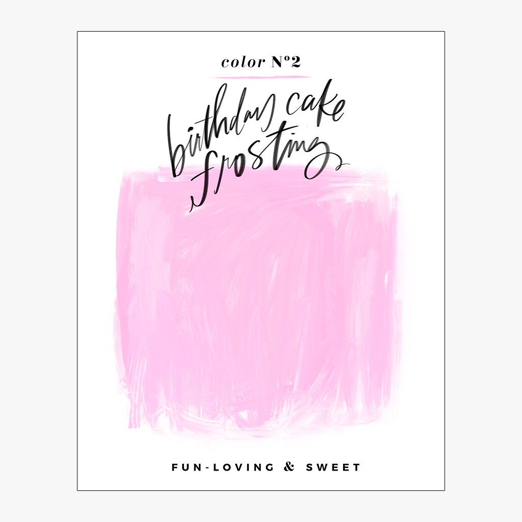 Birthday Cake Frosting (Fun-Loving & Sweet) Download Design